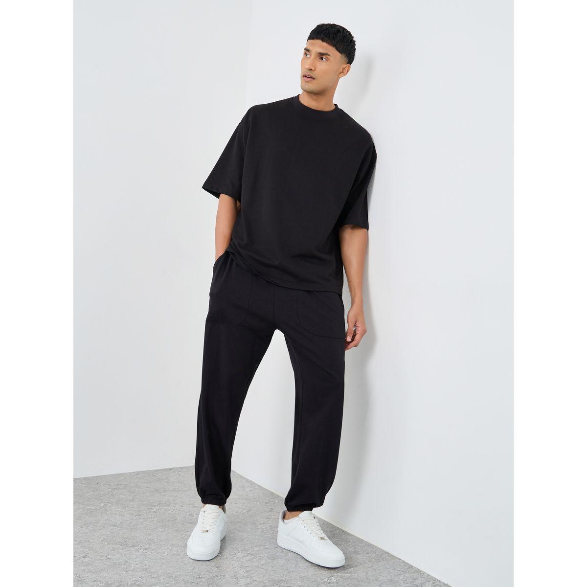 Styli Pack of 2 - Cotton Terry Boxy Crew Neck T-Shirt-men-clothing-tshirtsandpolos-tshirts-image-3