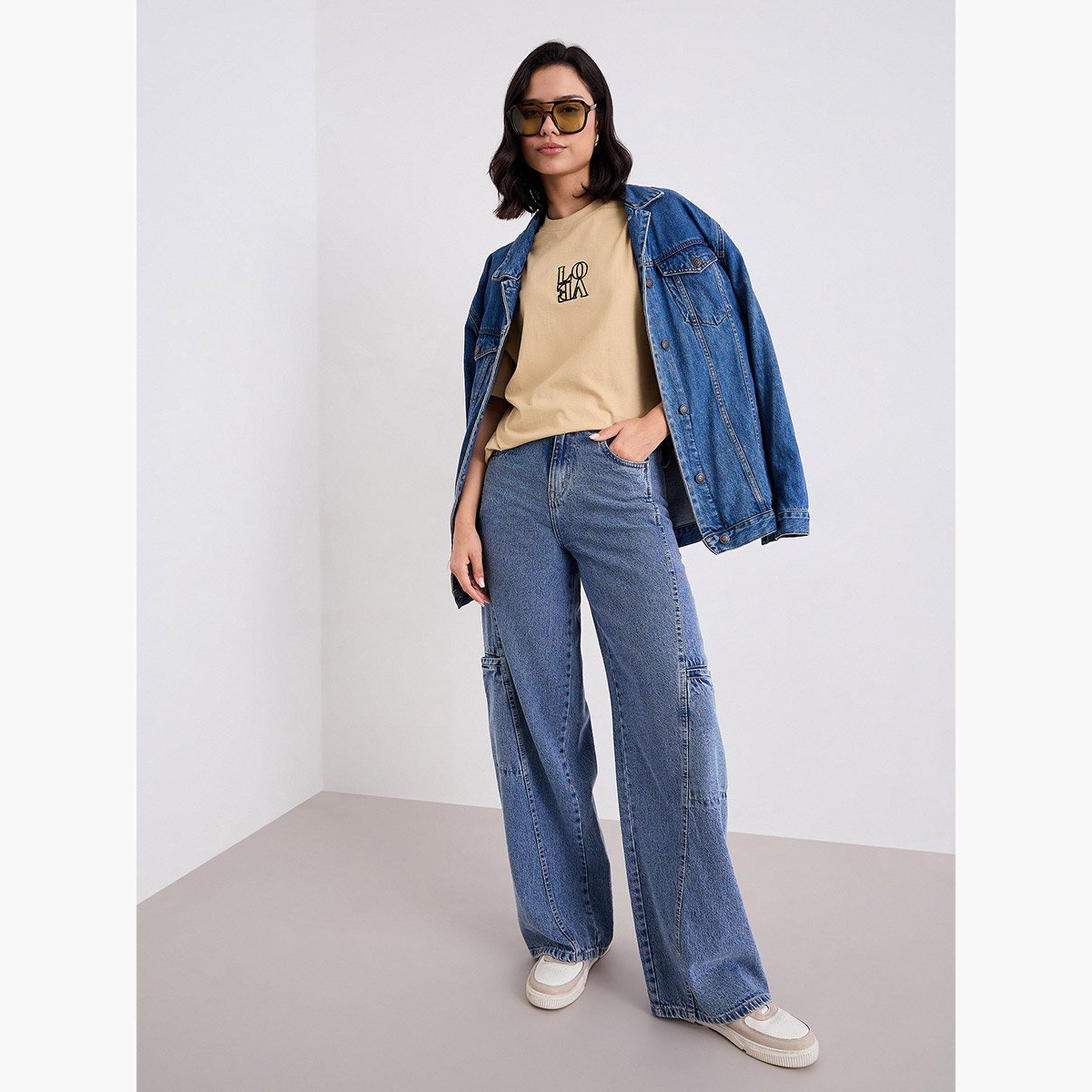 Styli Embroidered Slogan Oversized T-Shirt-women-clothing-tshirts-image-2