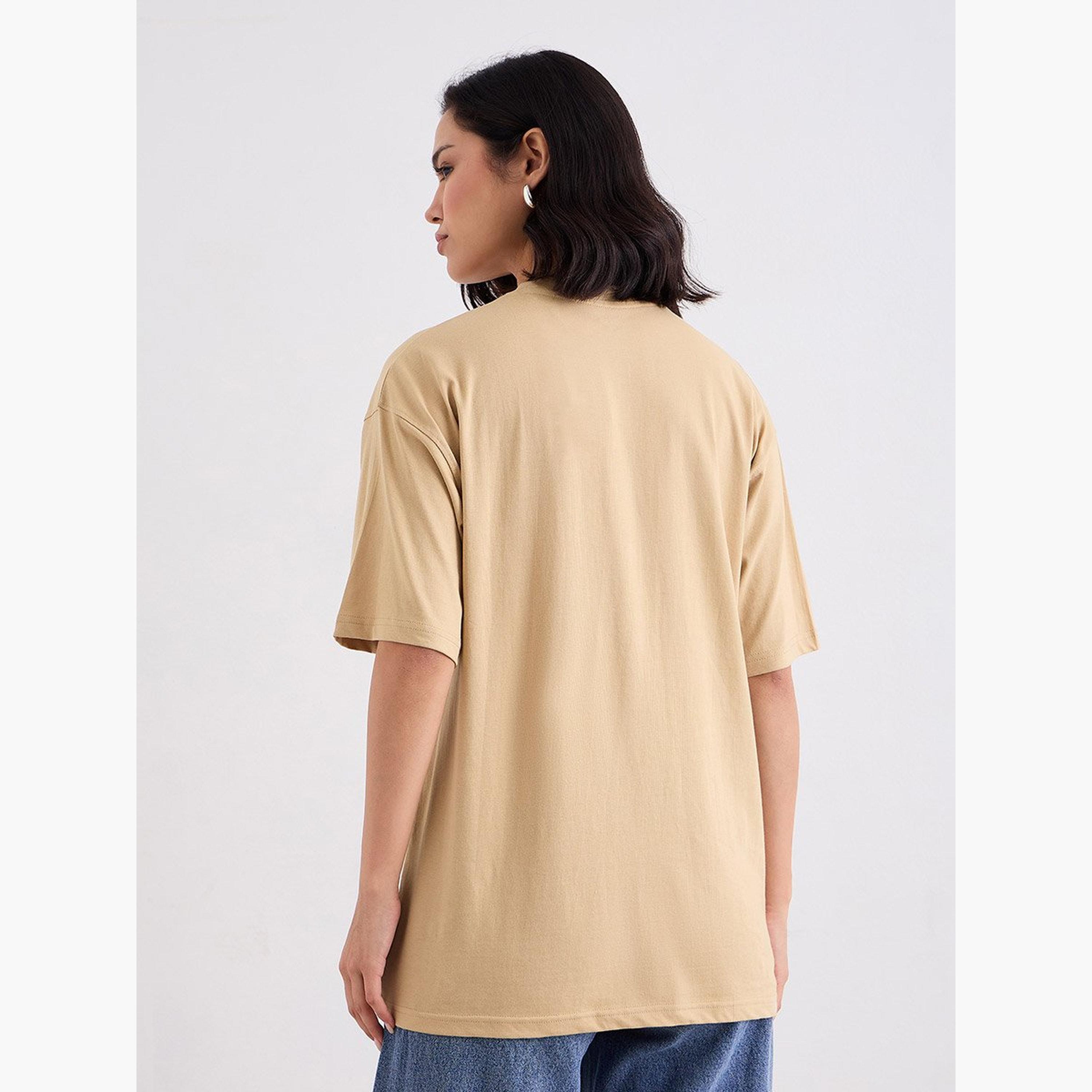 Styli Embroidered Slogan Oversized T-Shirt-women-clothing-tshirts-image-4