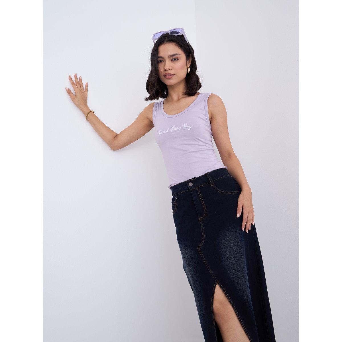 تيشيرت كت بتفاصيل مُطرزة-women-clothing-tshirts-image-1