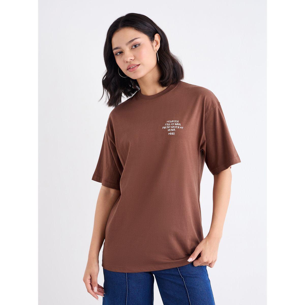 Styli Slogan Print Oversized T-Shirt-women-clothing-tshirts-image-2