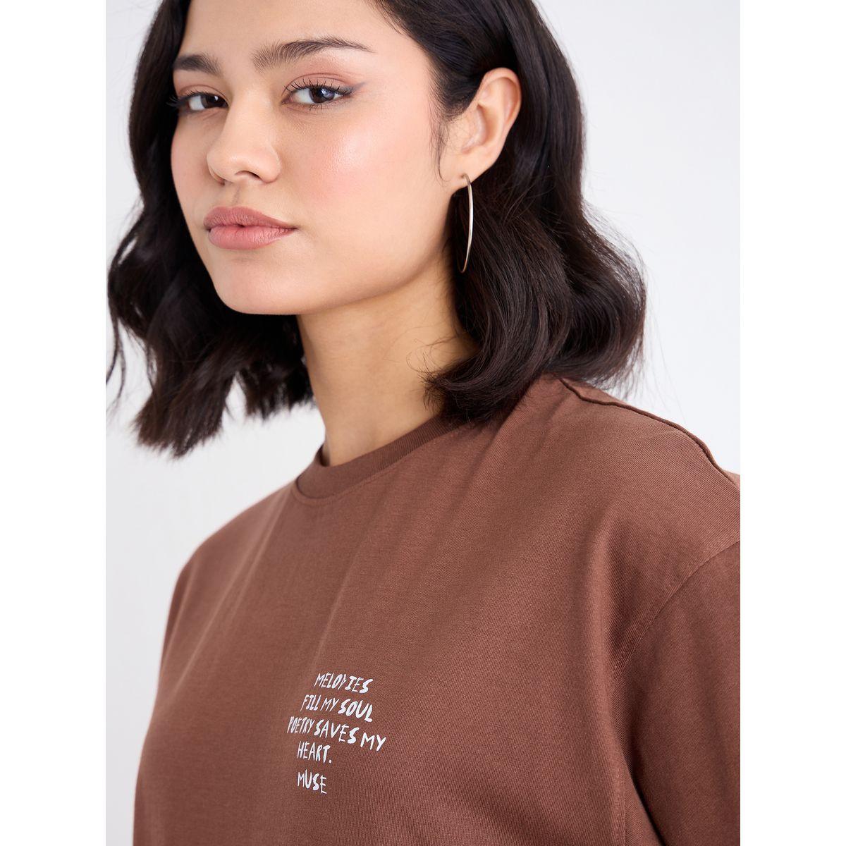 Styli Slogan Print Oversized T-Shirt-women-clothing-tshirts-image-4