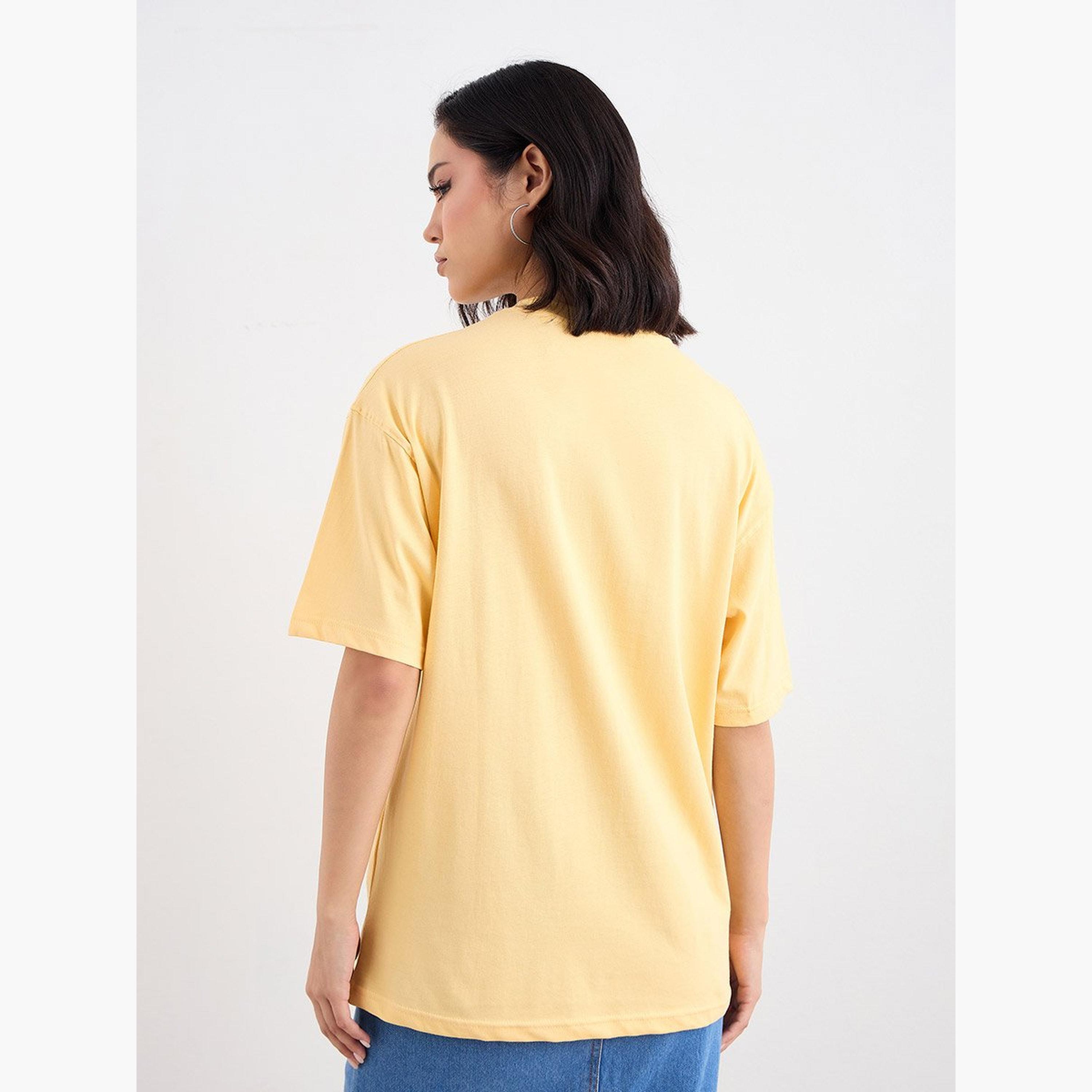 Styli Embroidered Detail Oversized T-Shirt-women-clothing-tshirts-image-4