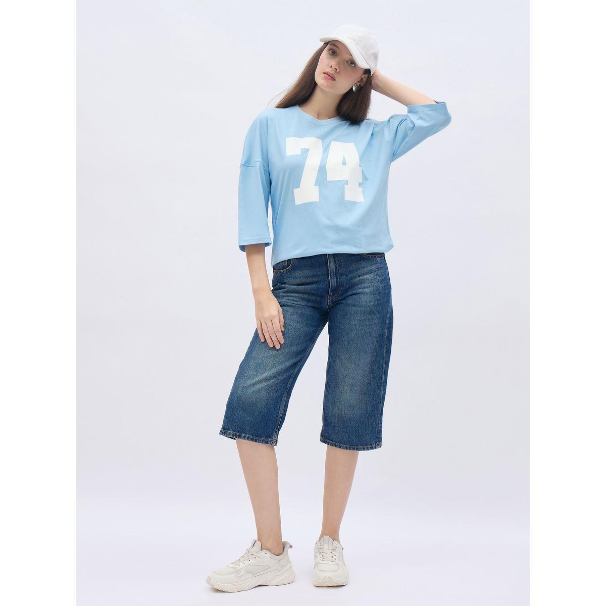 تيشيرت فضفاض بطبعة جرافيك-women-clothing-tshirts-image-1