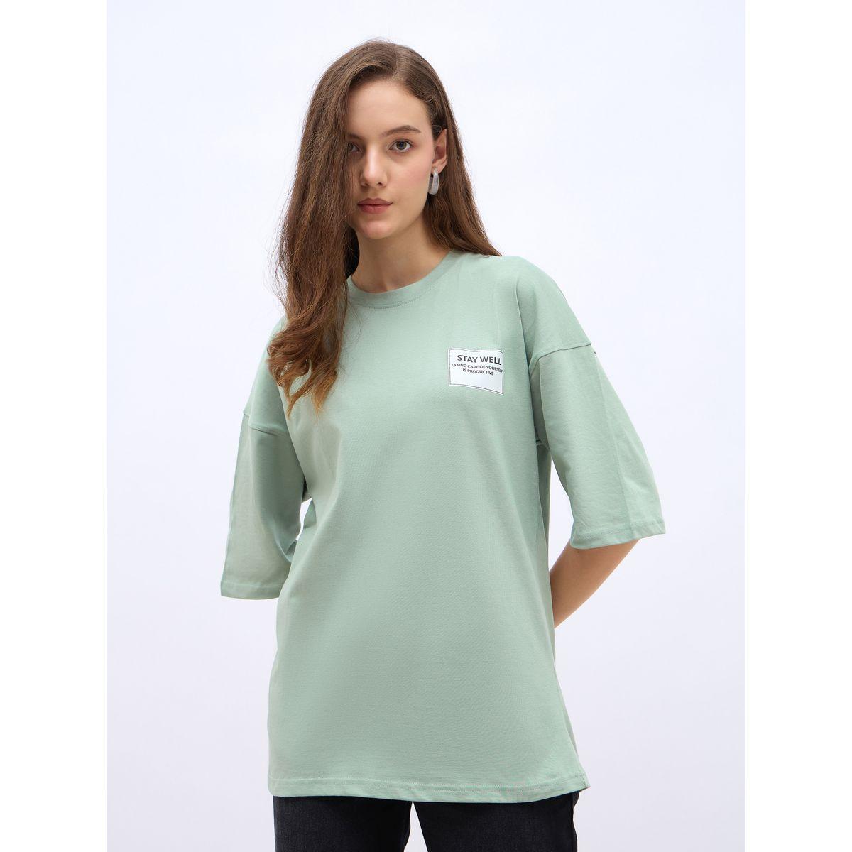 Styli Printed Oversized Longline T-Shirt-women-clothing-tshirts-image-2