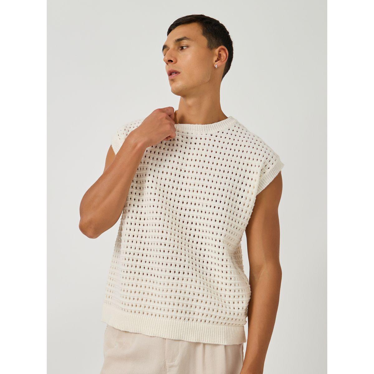 Styli Crochet Relaxed Fit Tank T-Shirt-men-clothing-tshirtsandpolos-tshirts-image-1
