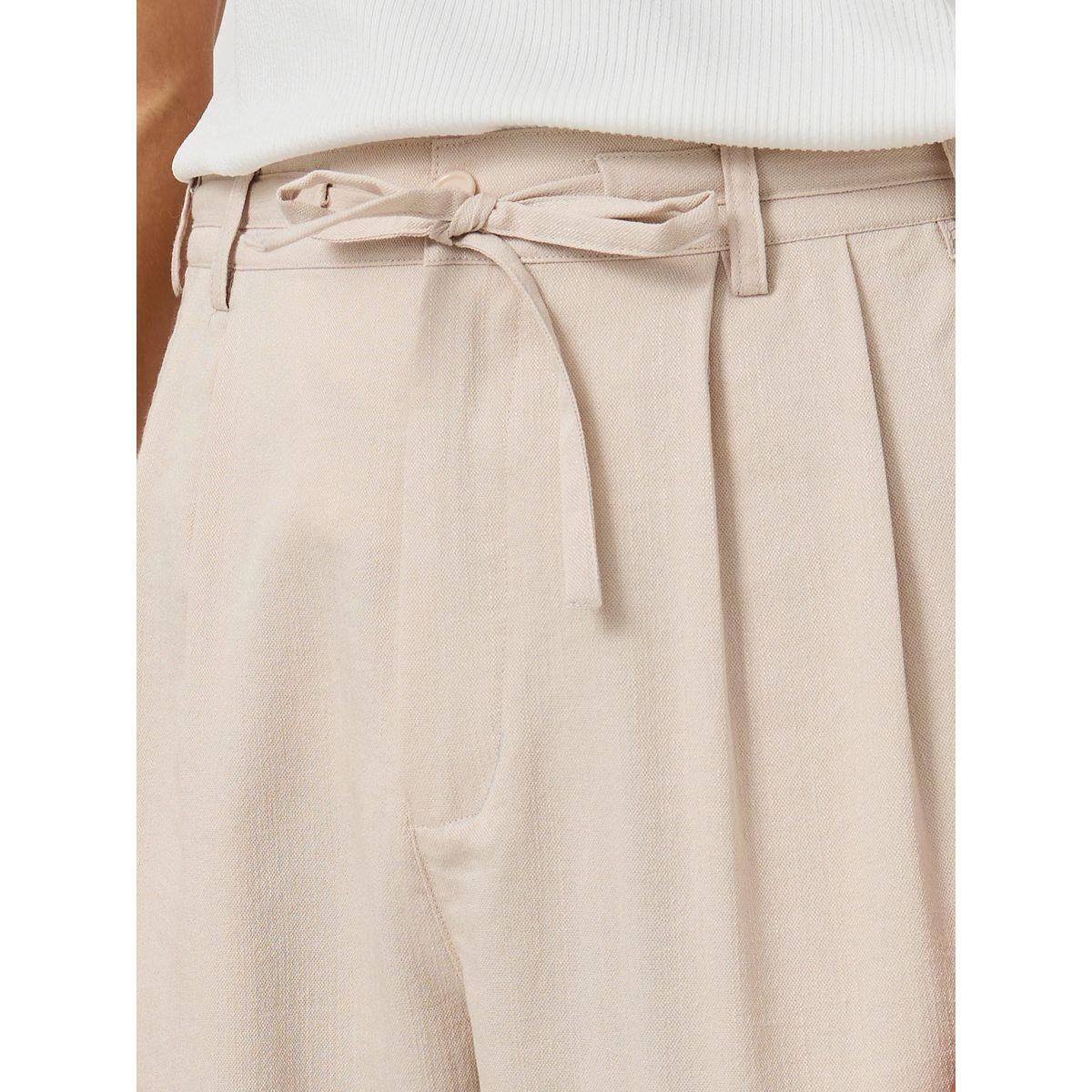 Styli Textured Pleated Tapered Fit Trousers-men-clothing-bottoms-trousersandchinos-trousers-image-3