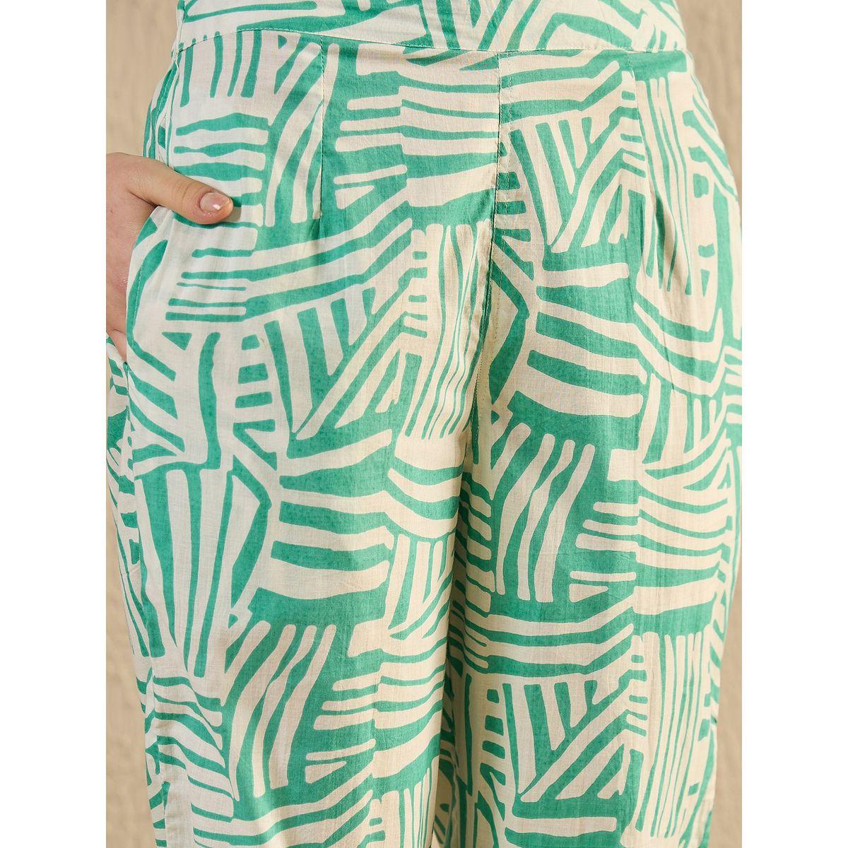 طقم من بنطال بيجاما وبلوزة مطبعة-women-clothing-nightwear-pyjamas-longsets-image-2