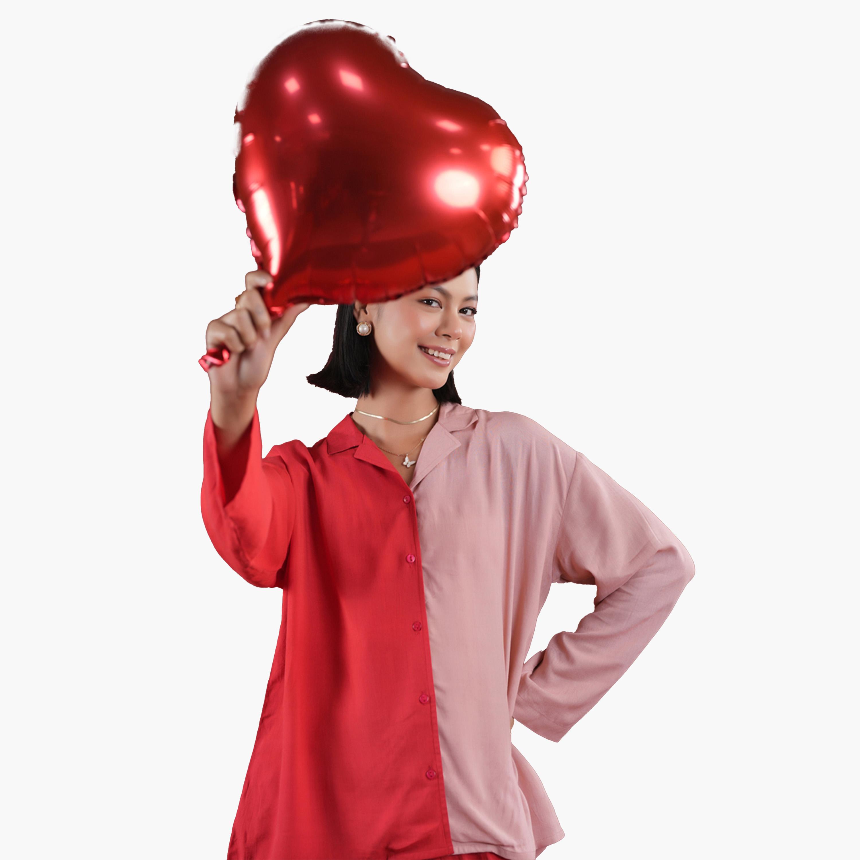 Sanskrutihomes X Styli Color Block Collared Shirt and Pyjama Set-women-clothing-nightwear-pyjamas-longsets-image-16