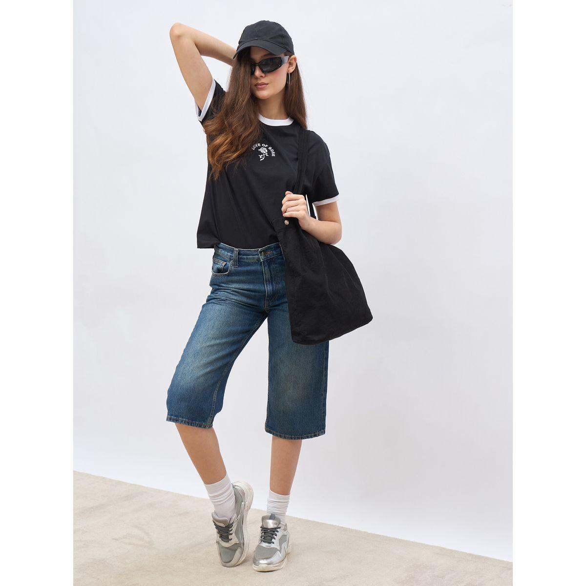 Styli Embroidered Detail Boxy Fit T-Shirt-women-clothing-tshirts-image-1