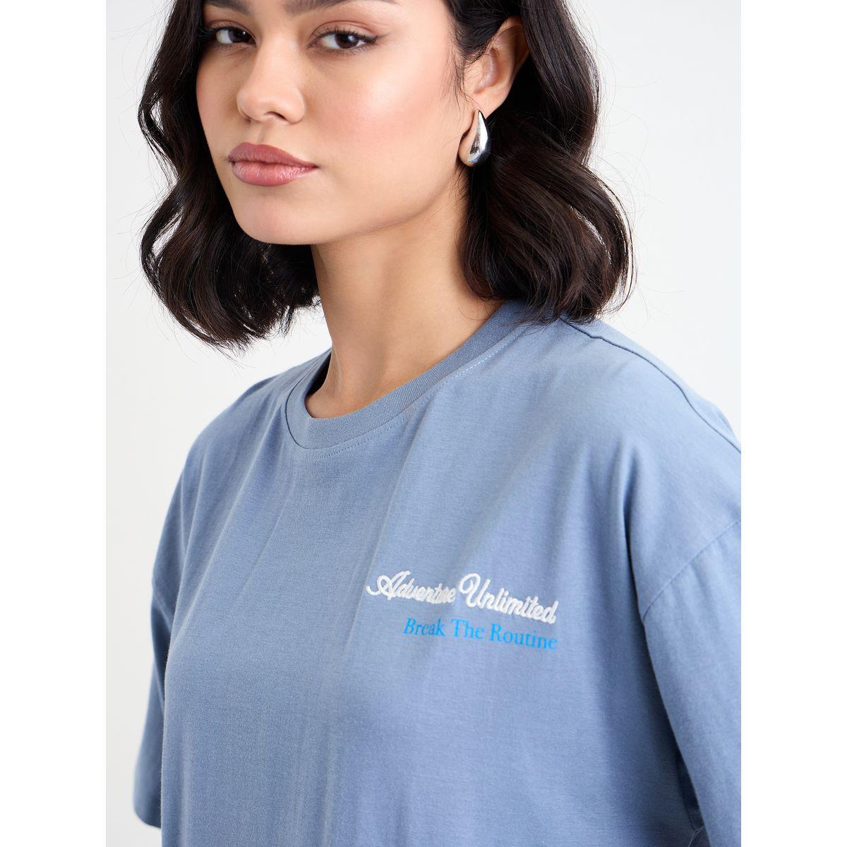 Styli Embroidered Slogan Oversized T-Shirt-women-clothing-tshirts-image-3