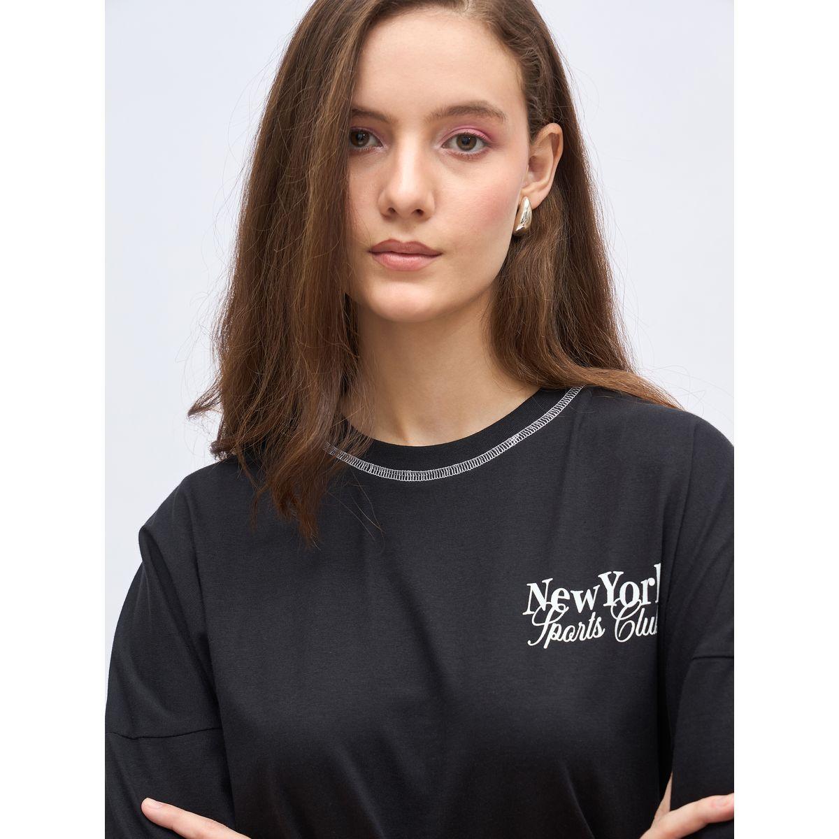 Styli Back Graphic Print Oversized Longline T-Shirt-women-clothing-tshirts-image-4