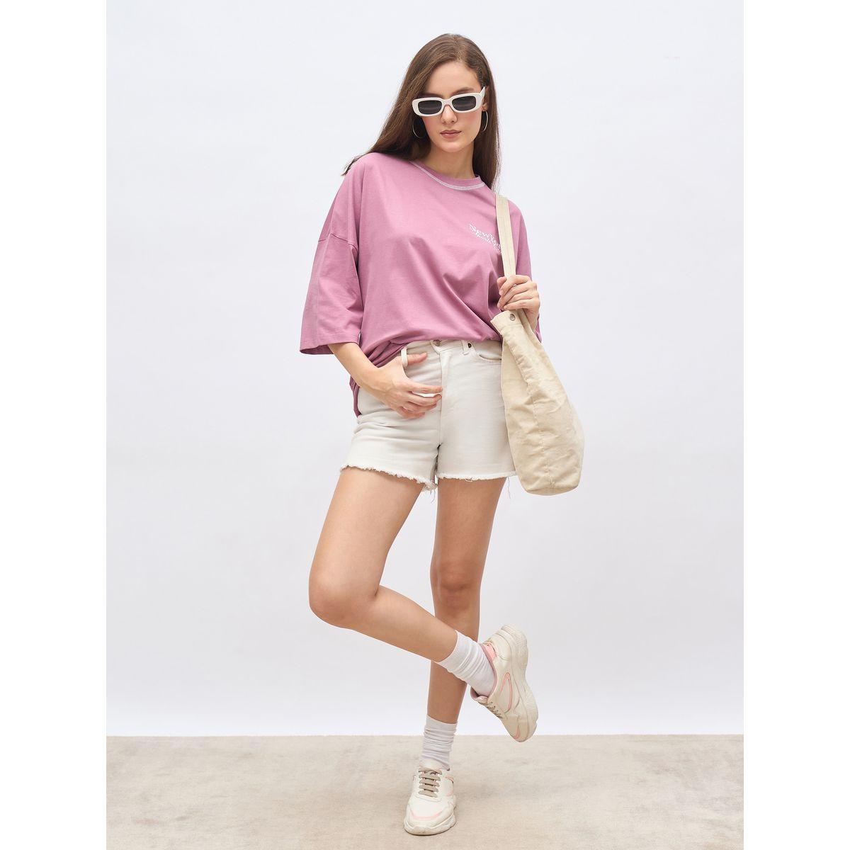 Styli Back Graphic Print Oversized Longline T-Shirt-women-clothing-tshirts-image-1