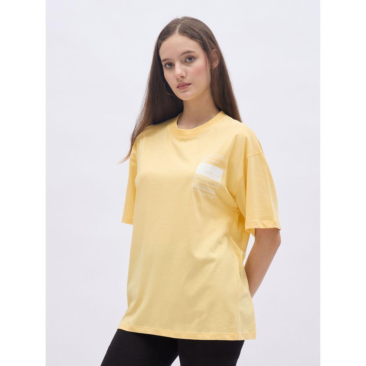 تيشيرت فضفاض مُطبع بياقة دائرية-women-clothing-tshirts-image-3