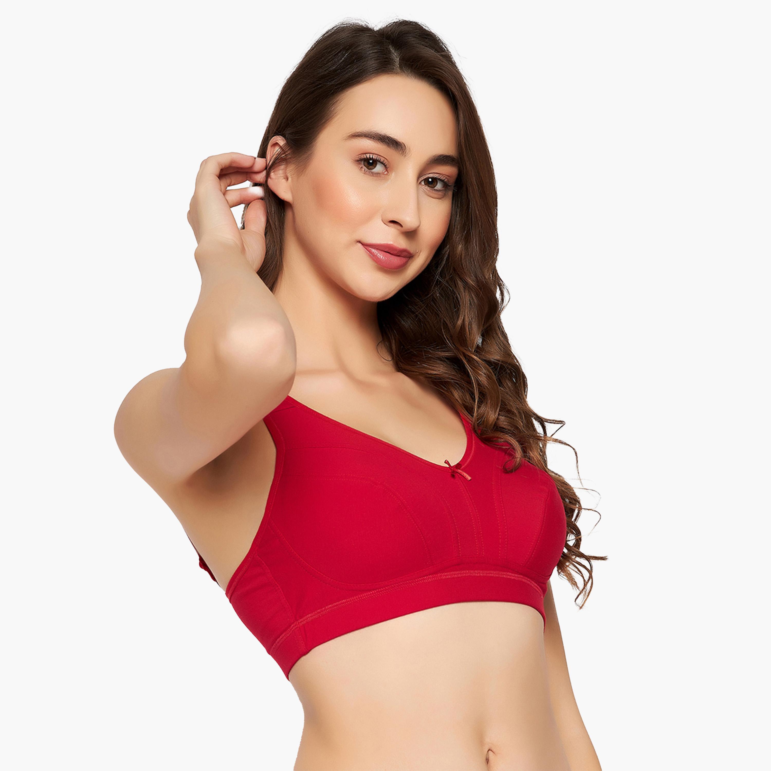 كولفيا × ستايلي - طقم 3 قطع للنساء - حمالات صدر غير مبطنة بدون أسلاك كاملة التغطية-women-clothing-lingerie-bras-image-15