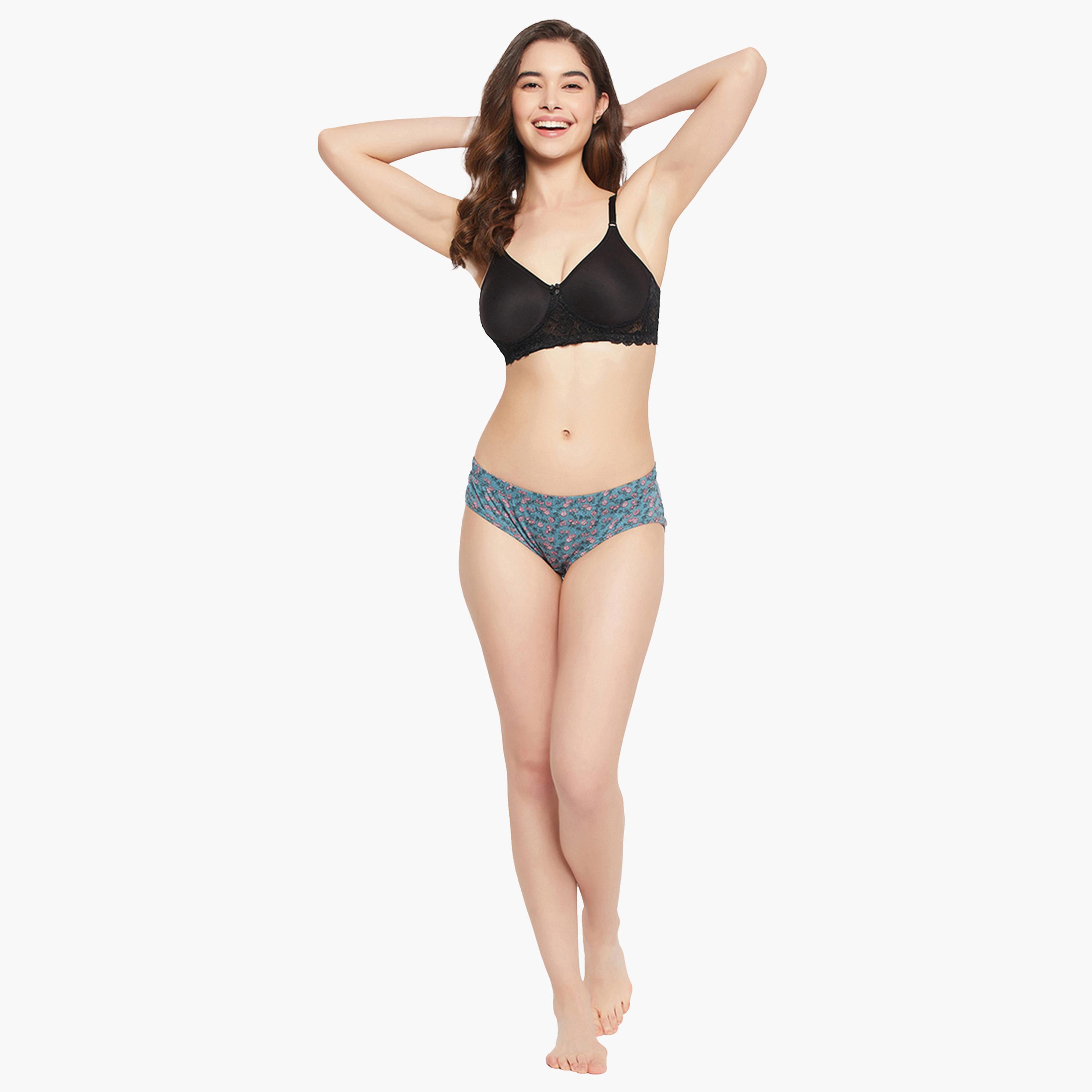 Clovia X Styli Multi Color Pack of 3 Non-Padded Non-Wired Full Coverage Bras-women-clothing-lingerie-bras-image-8