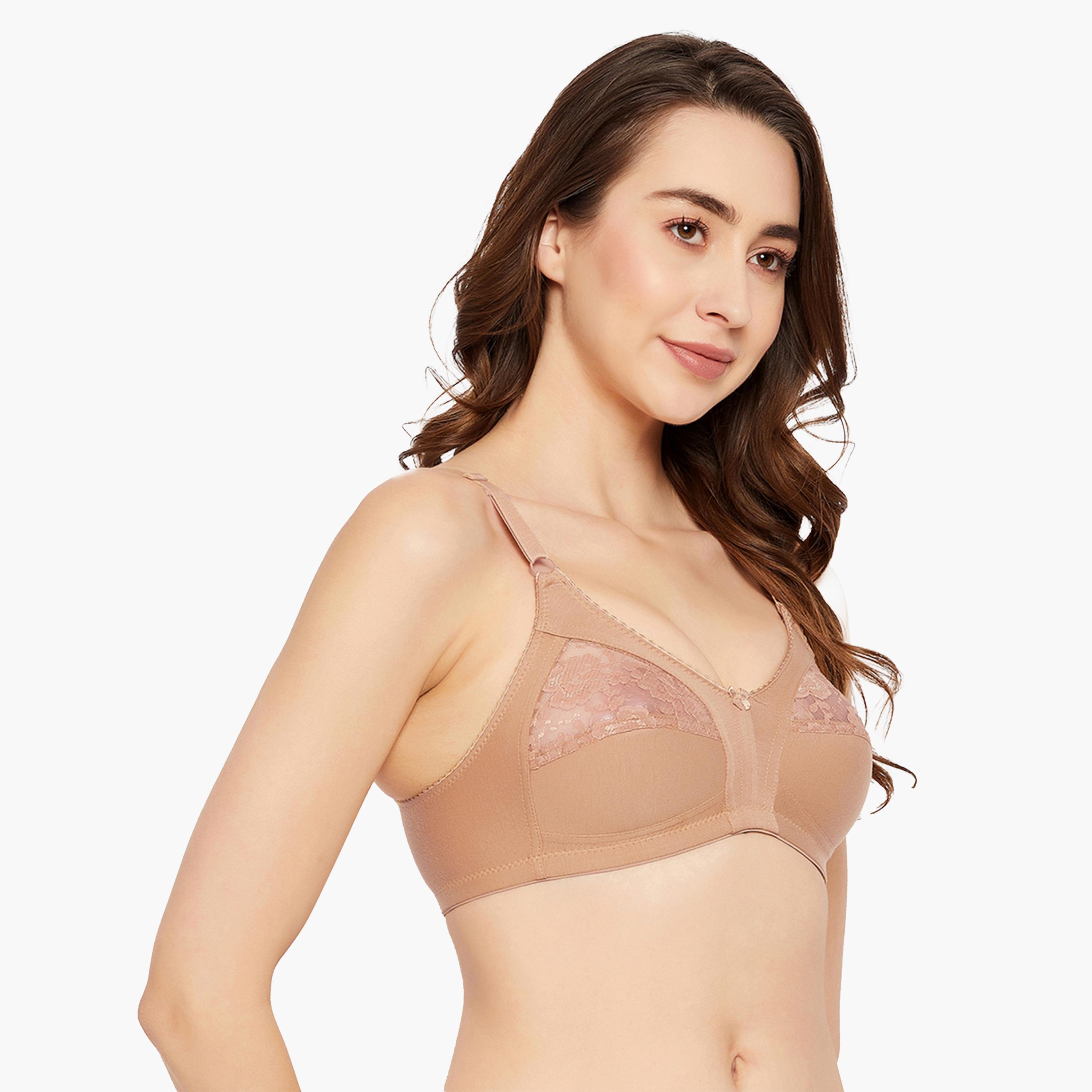 كولفيا × ستايلي - طقم ملون قطعتين - حمالات صدر غير مبطنة بدون أسلاك بكوب كامل-women-clothing-lingerie-bras-image-1