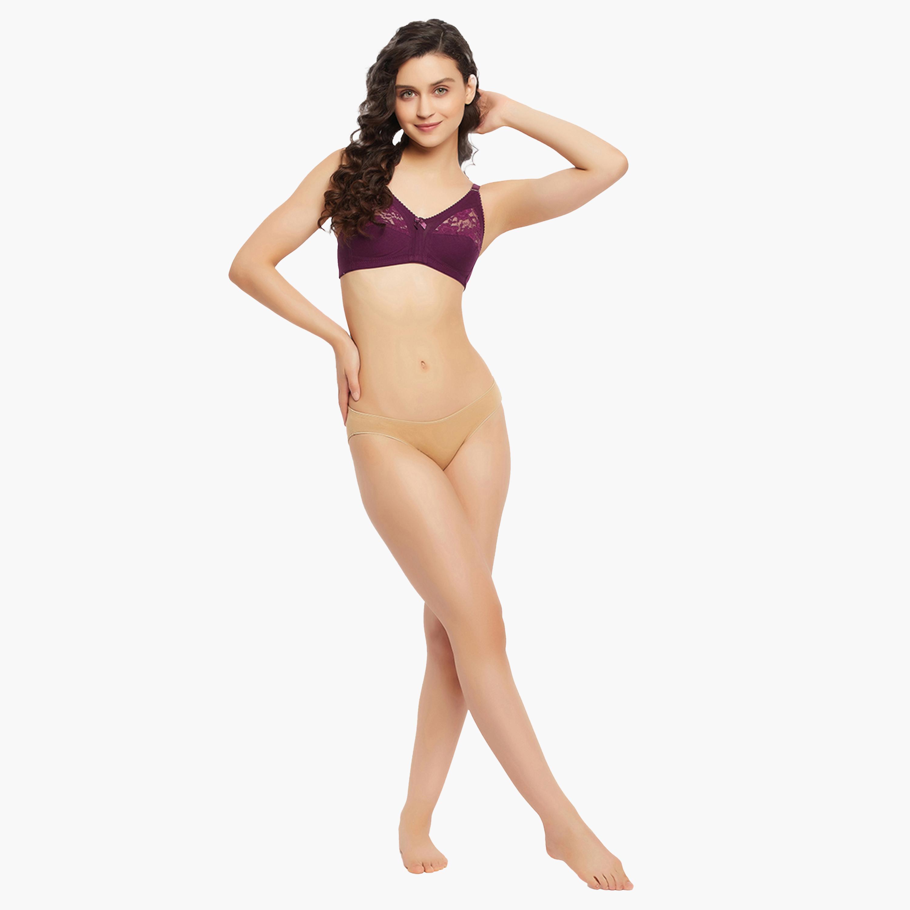 كولفيا × ستايلي - طقم ملون قطعتين - حمالات صدر غير مبطنة بدون أسلاك بكوب كامل-women-clothing-lingerie-bras-image-8