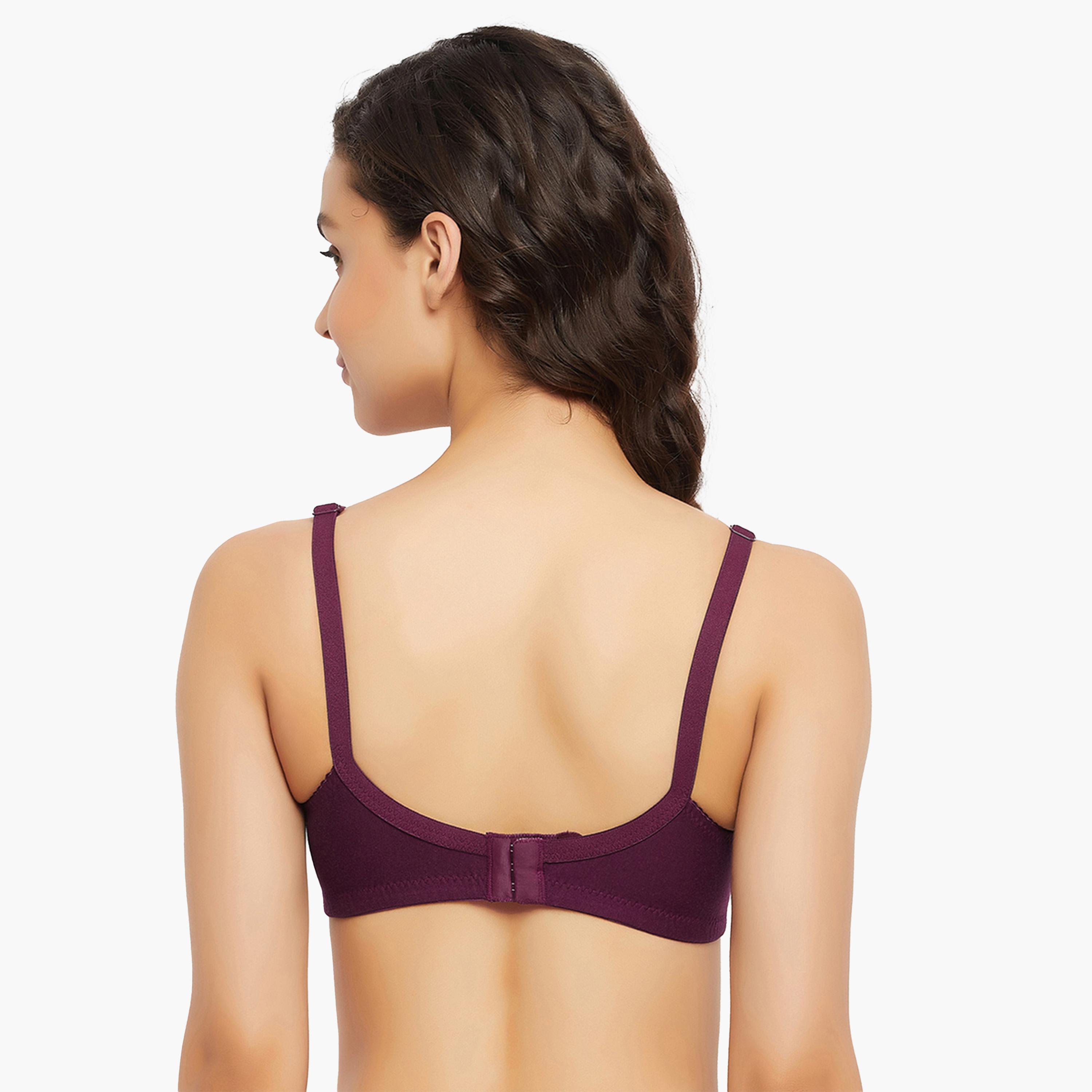 كولفيا × ستايلي - طقم ملون قطعتين - حمالات صدر غير مبطنة بدون أسلاك بكوب كامل-women-clothing-lingerie-bras-image-5