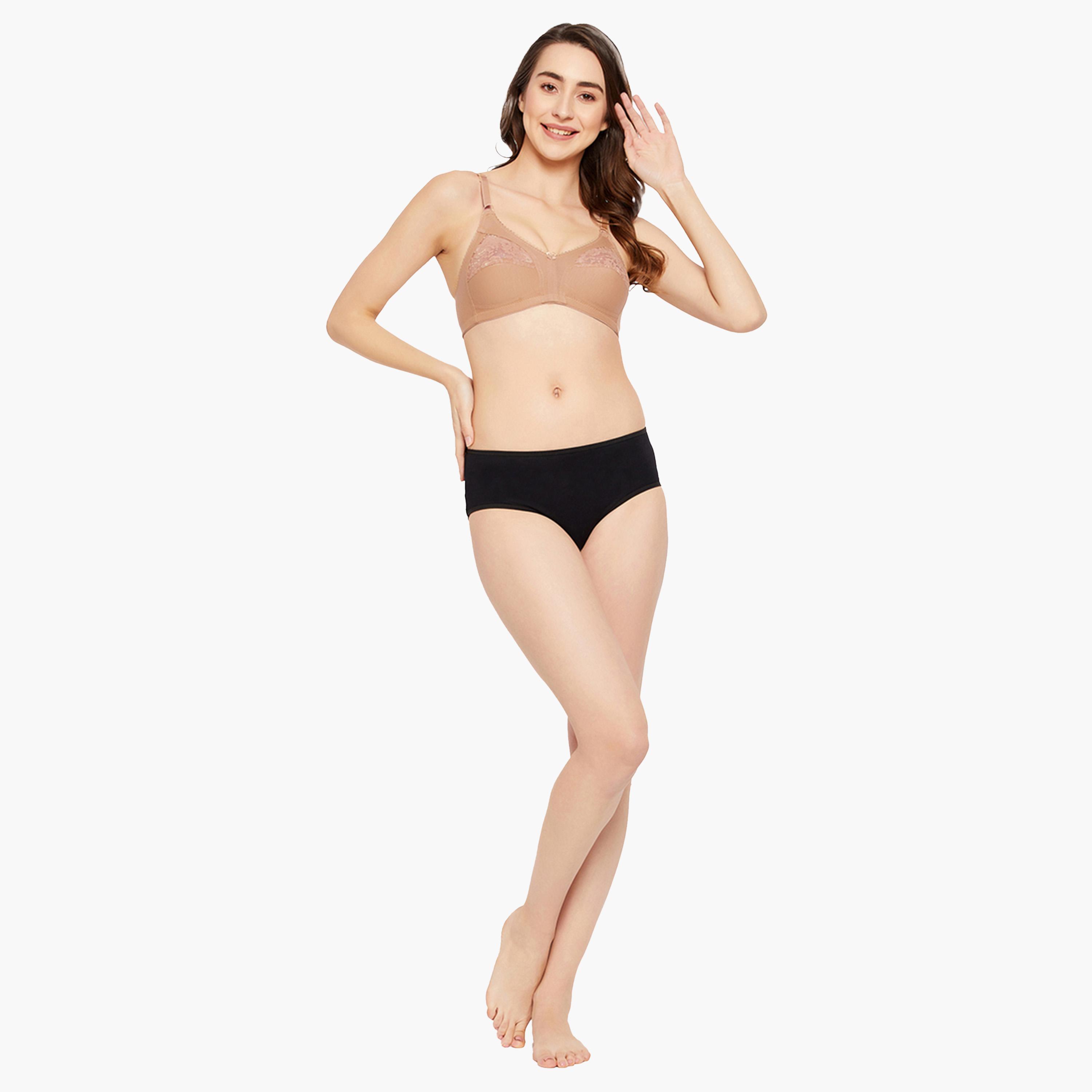 كولفيا × ستايلي - طقم ملون قطعتين - حمالات صدر غير مبطنة بدون أسلاك بكوب كامل-women-clothing-lingerie-bras-image-3