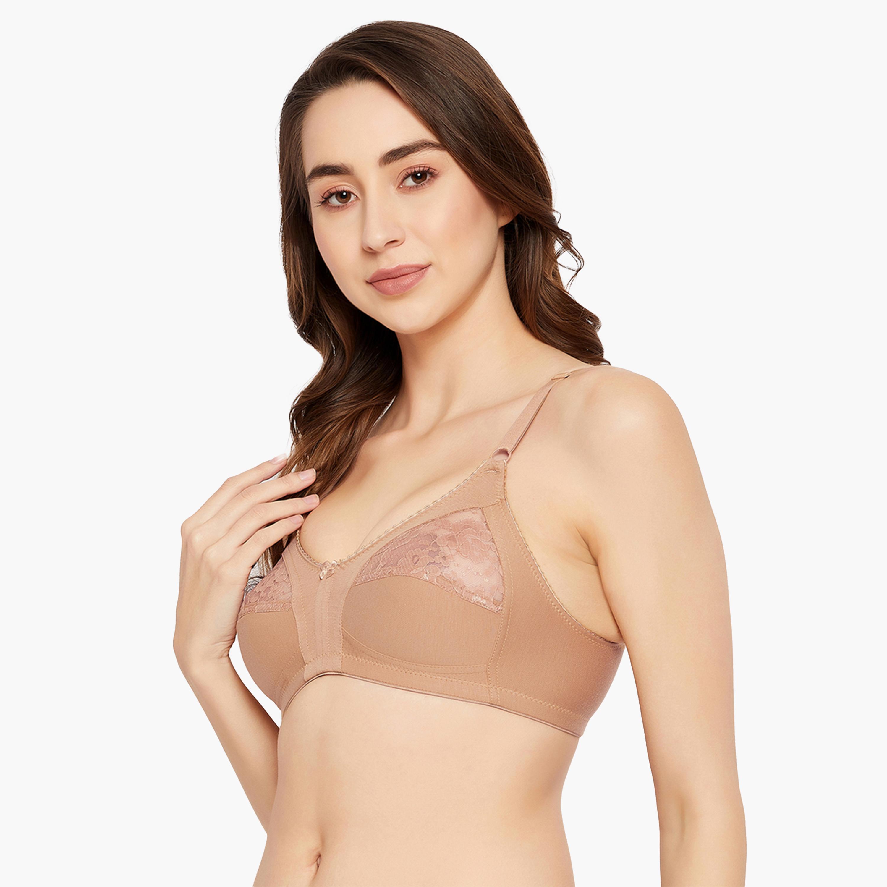 كولفيا × ستايلي - طقم ملون قطعتين - حمالات صدر غير مبطنة بدون أسلاك بكوب كامل-women-clothing-lingerie-bras-image-2