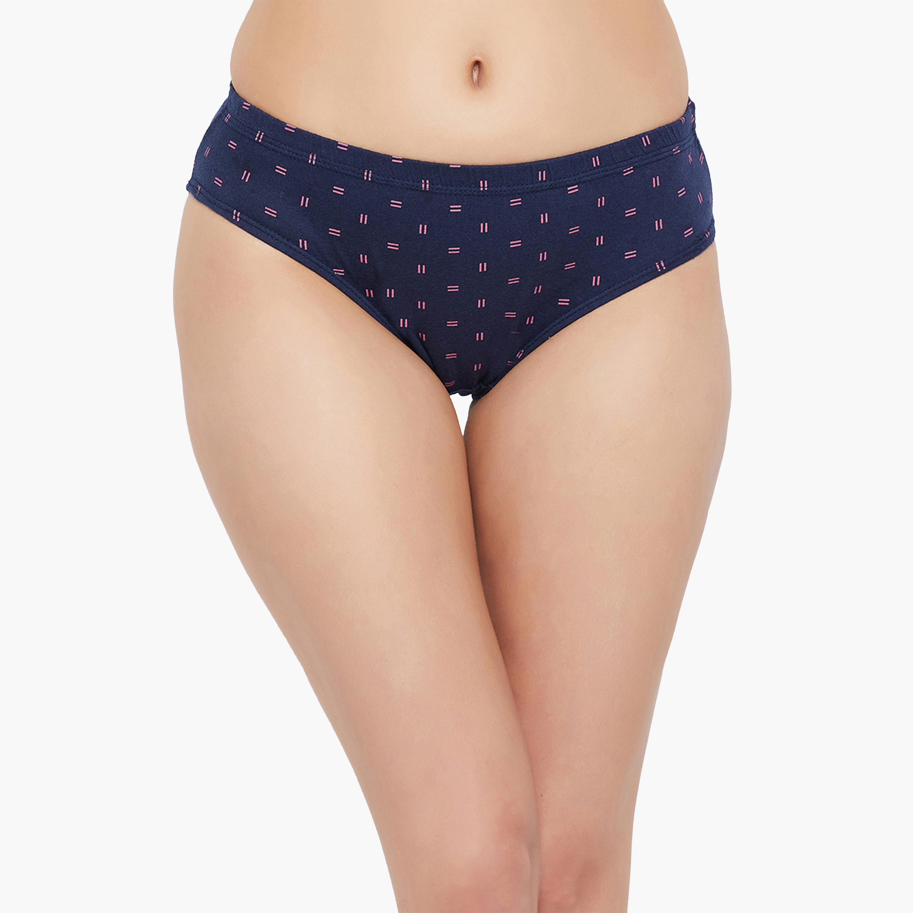 كولفيا × ستايلي - طقم 3 قطع للنساء - سراويل داخلية مطبوعة متوسطة الخصر-women-clothing-lingerie-panties-image-14