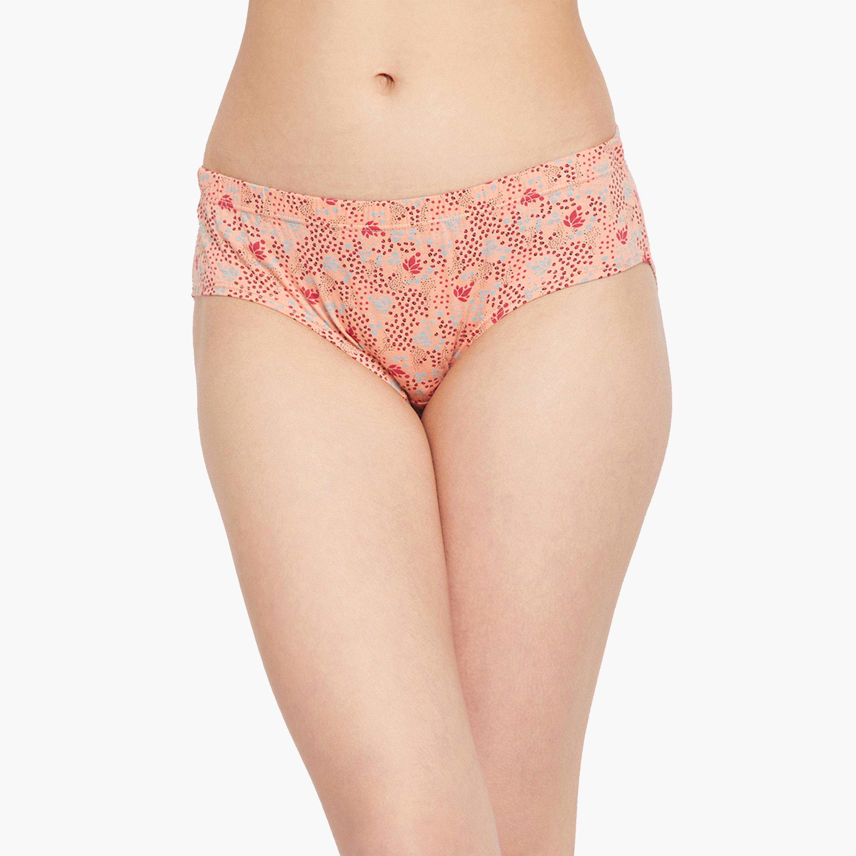 Clovia X Styli Multicolor Pack of 3 Mid Waist Floral Printed Hipster Briefs-women-clothing-lingerie-panties-image-13
