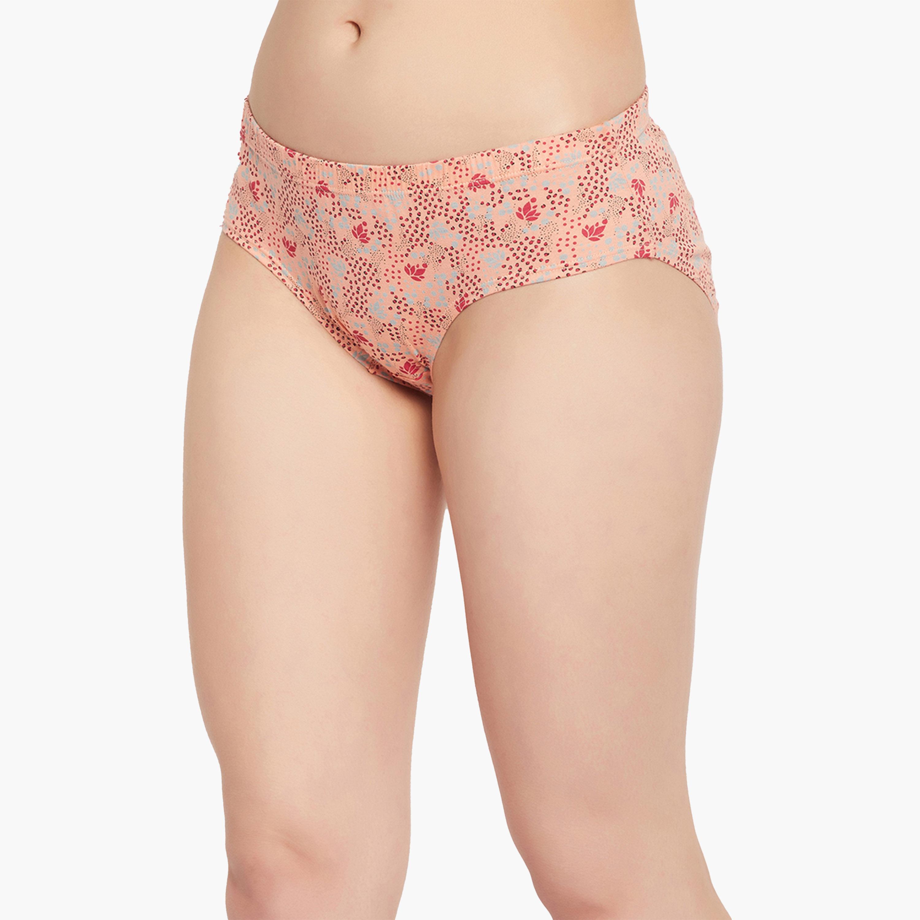 Clovia X Styli Multicolor Pack of 3 Mid Waist Floral Printed Hipster Briefs-women-clothing-lingerie-panties-image-14