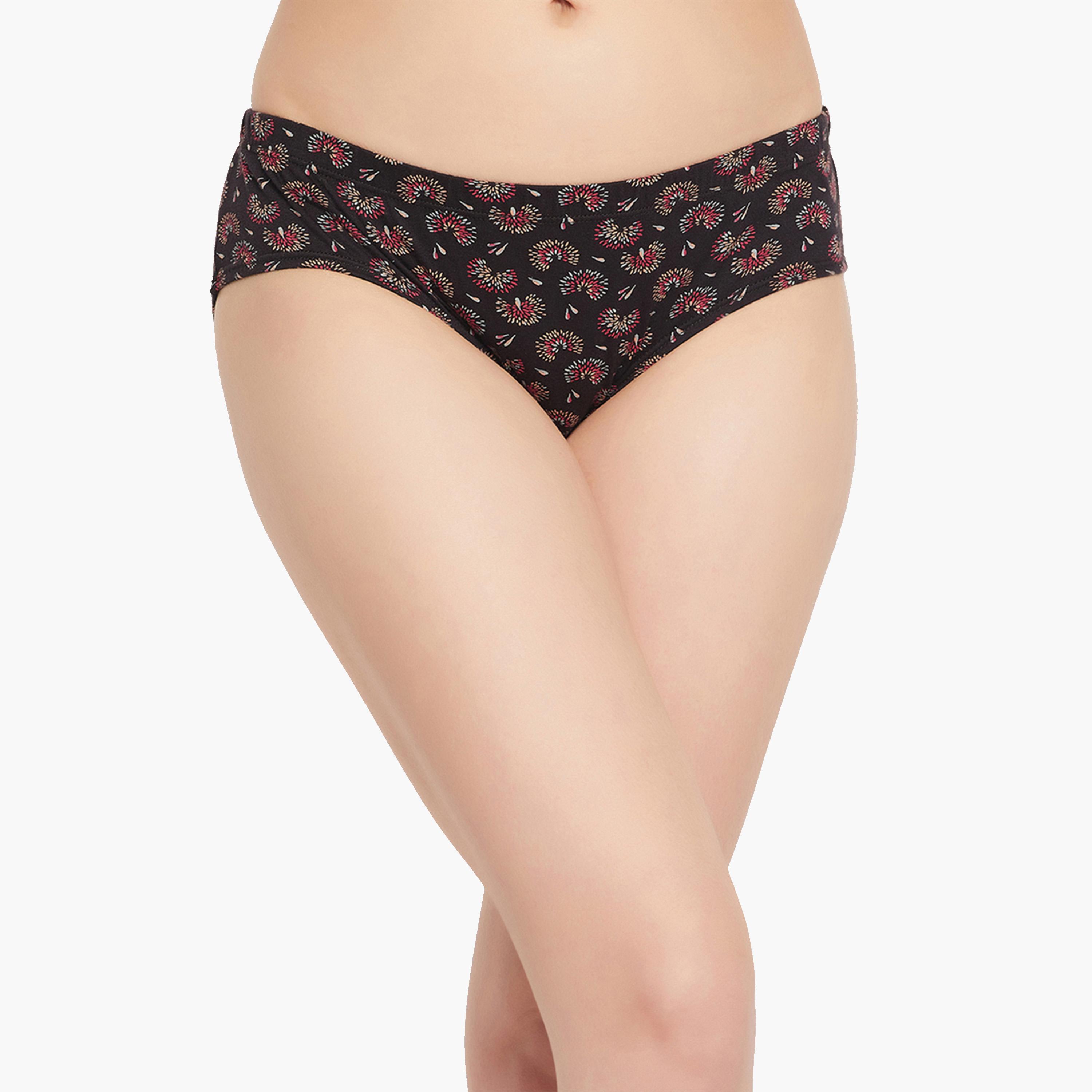 Clovia X Styli Multicolor Pack of 3 Mid Waist Floral Printed Hipster Briefs-women-clothing-lingerie-panties-image-8