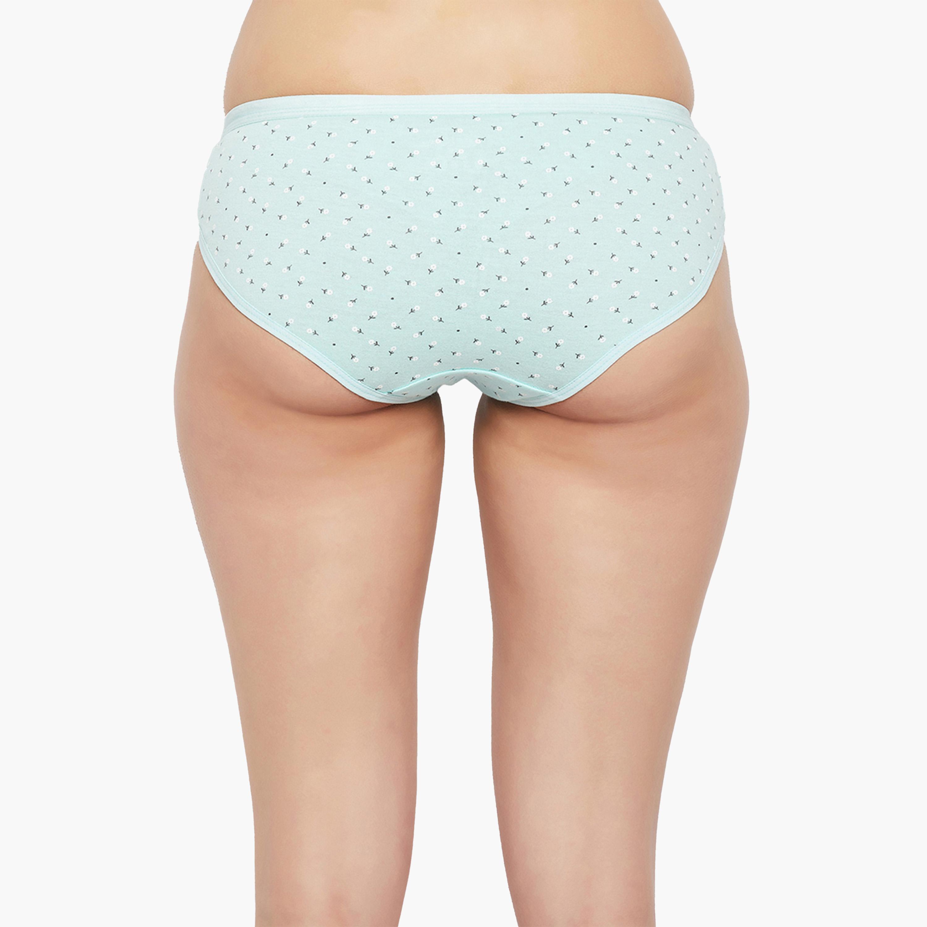 Clovia X Styli Pack of 3 Low Waist Floral Print Bikini Briefs-women-clothing-lingerie-panties-image-10