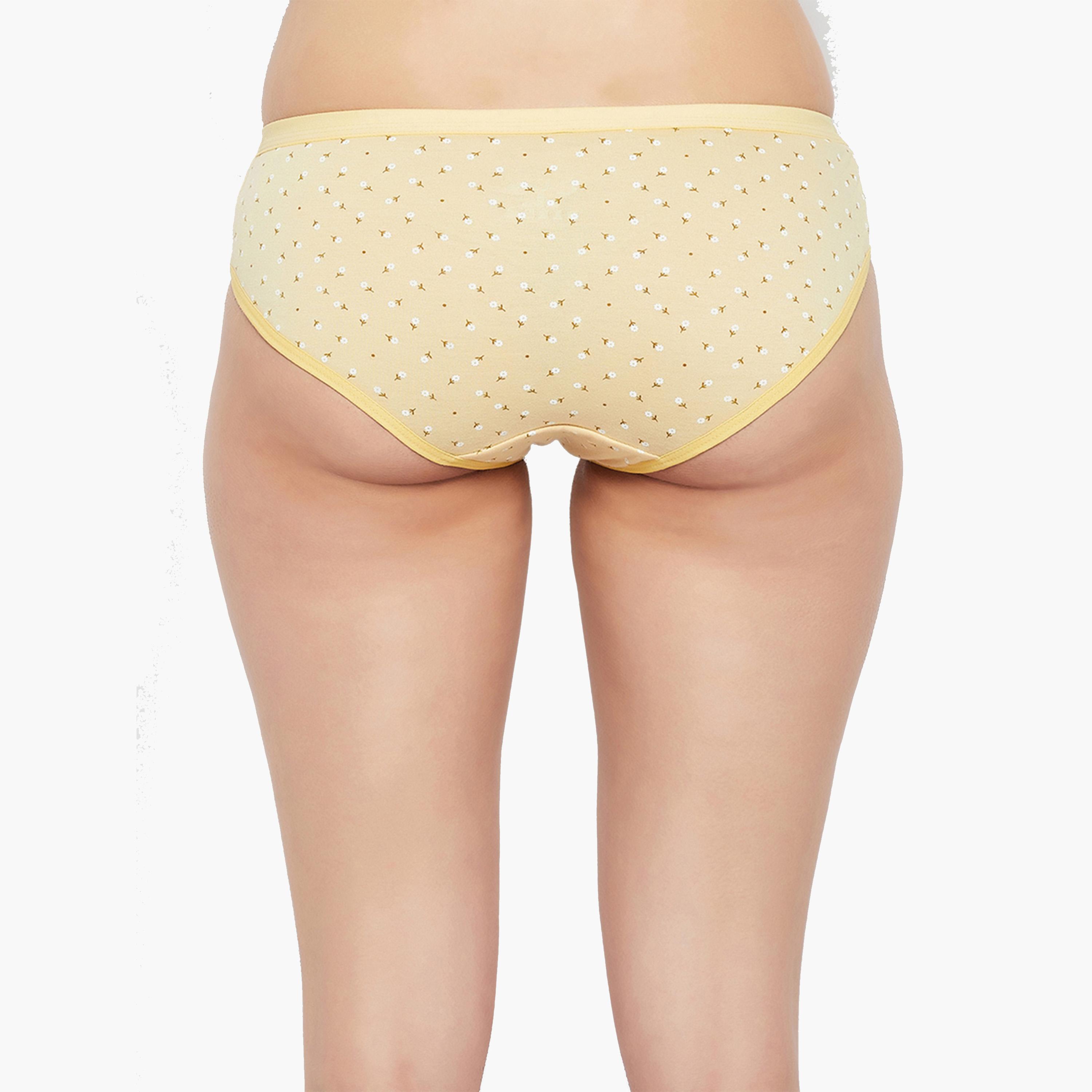 Clovia X Styli Pack of 3 Low Waist Floral Print Bikini Briefs-women-clothing-lingerie-panties-image-5