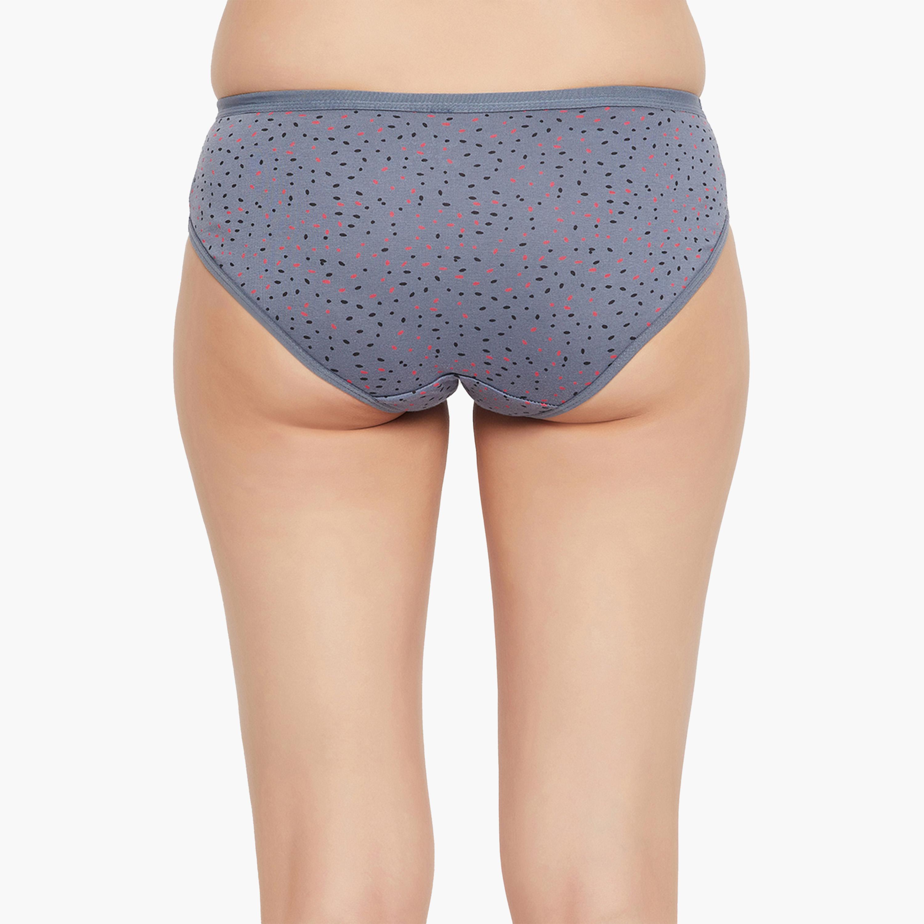كولفيا × ستايلي - طقم 3 قطع للنساء - سروال بيكيني مطبوع منخفض الخصر-women-clothing-lingerie-panties-image-10