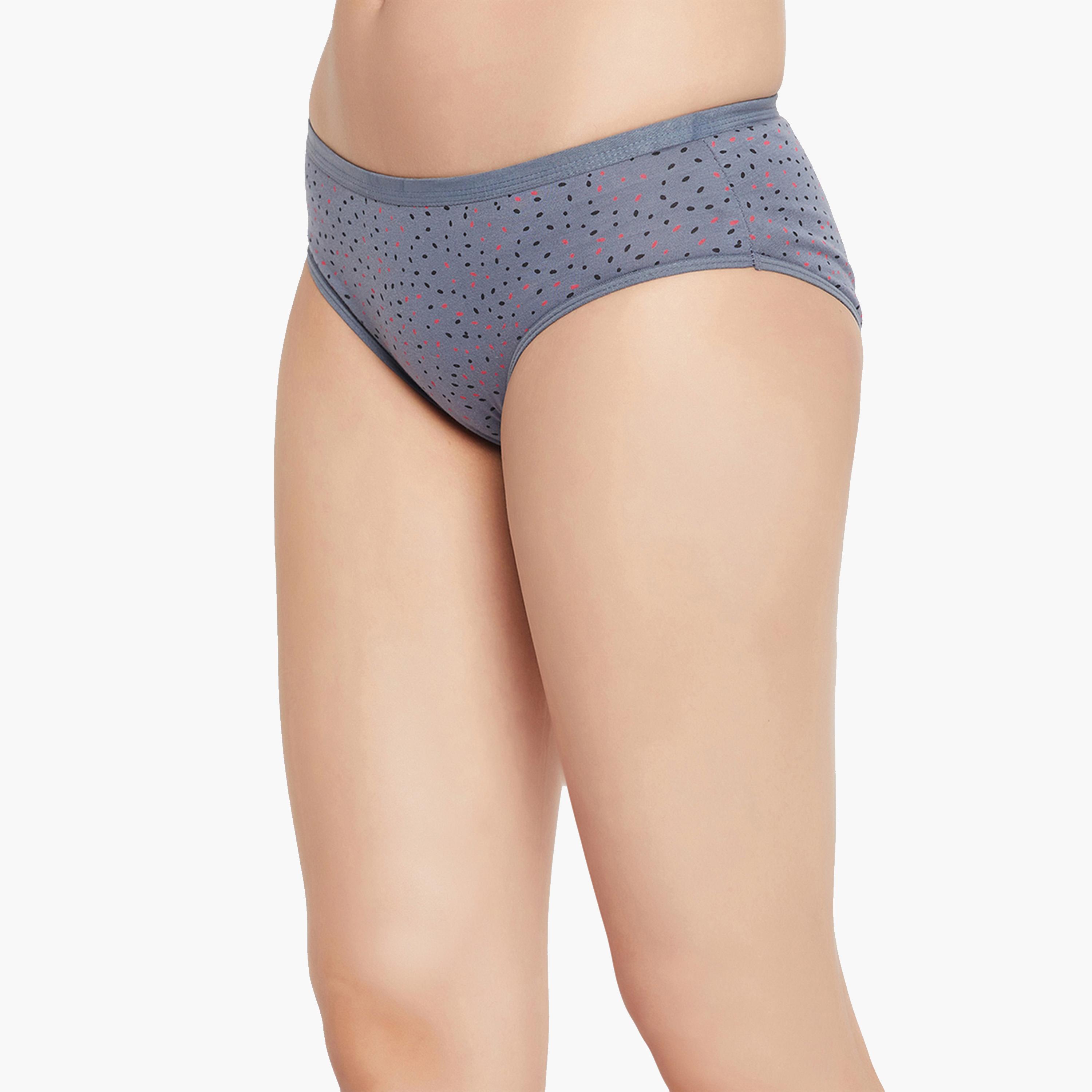 كولفيا × ستايلي - طقم 3 قطع للنساء - سروال بيكيني مطبوع منخفض الخصر-women-clothing-lingerie-panties-image-12