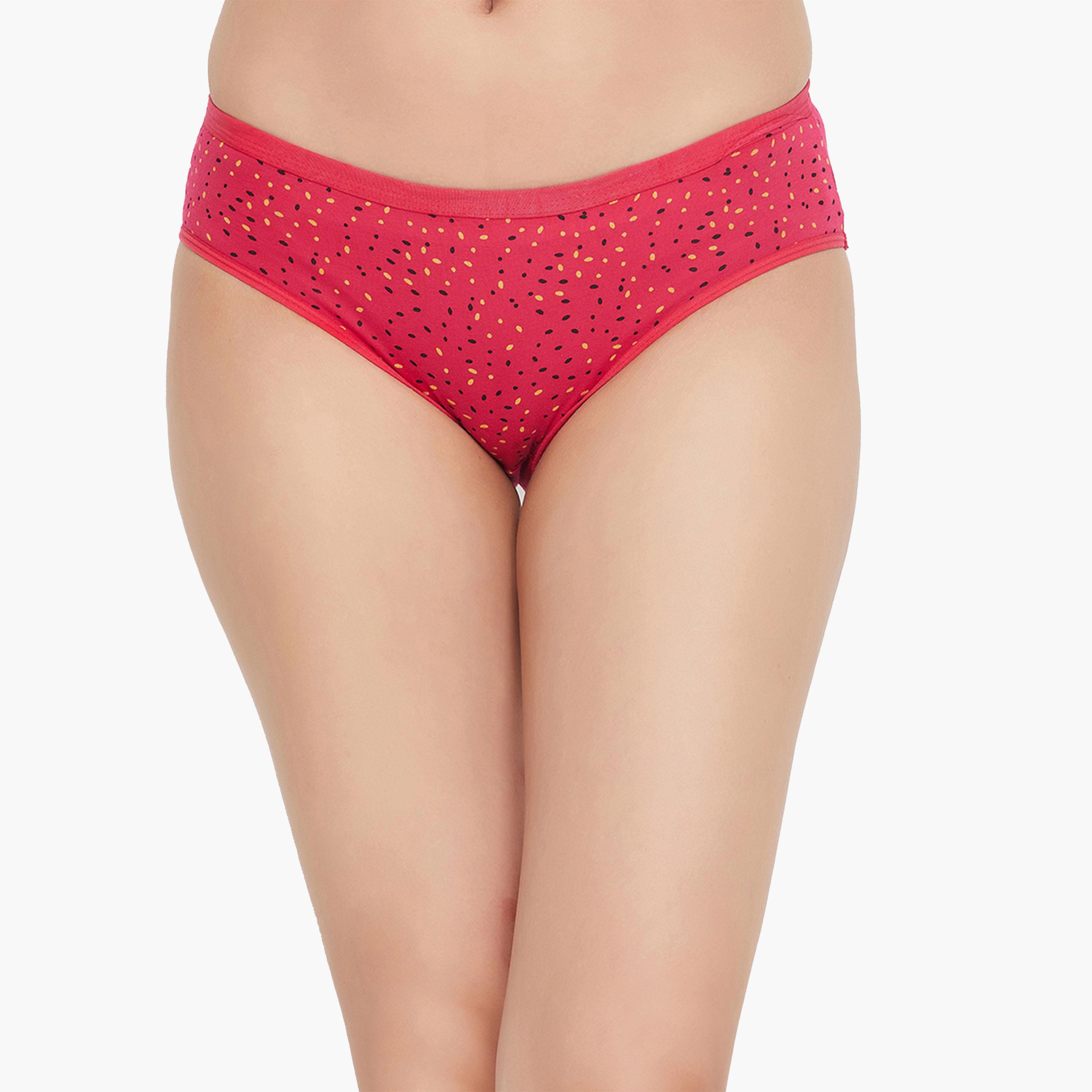 كولفيا × ستايلي - طقم 3 قطع للنساء - سروال بيكيني مطبوع منخفض الخصر-women-clothing-lingerie-panties-image-14