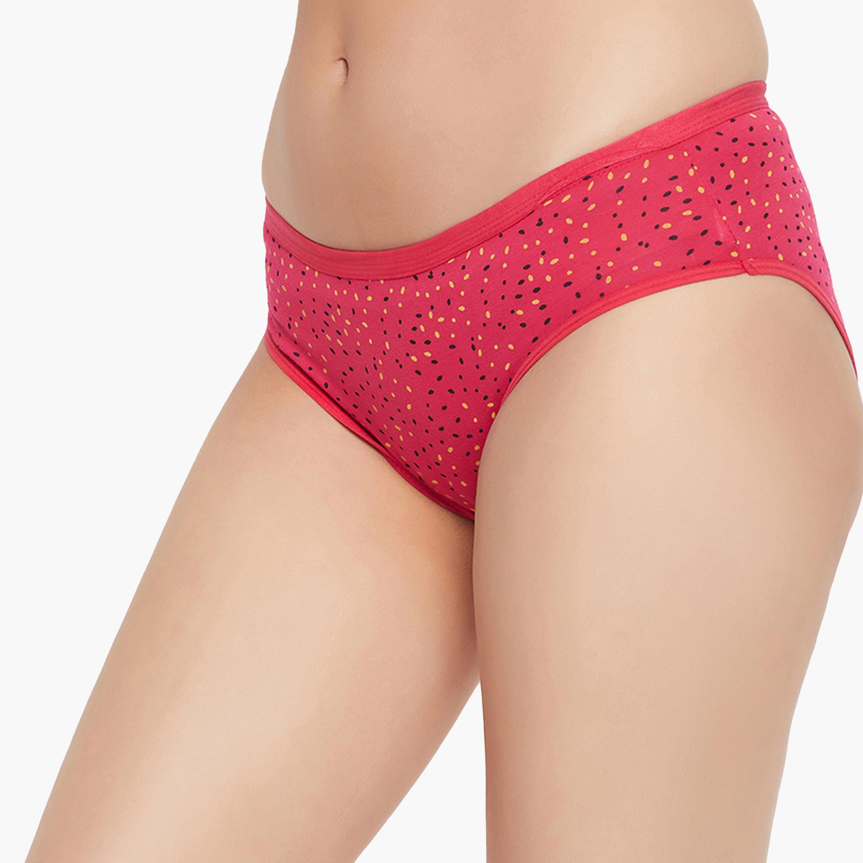 كولفيا × ستايلي - طقم 3 قطع للنساء - سروال بيكيني مطبوع منخفض الخصر-women-clothing-lingerie-panties-image-15