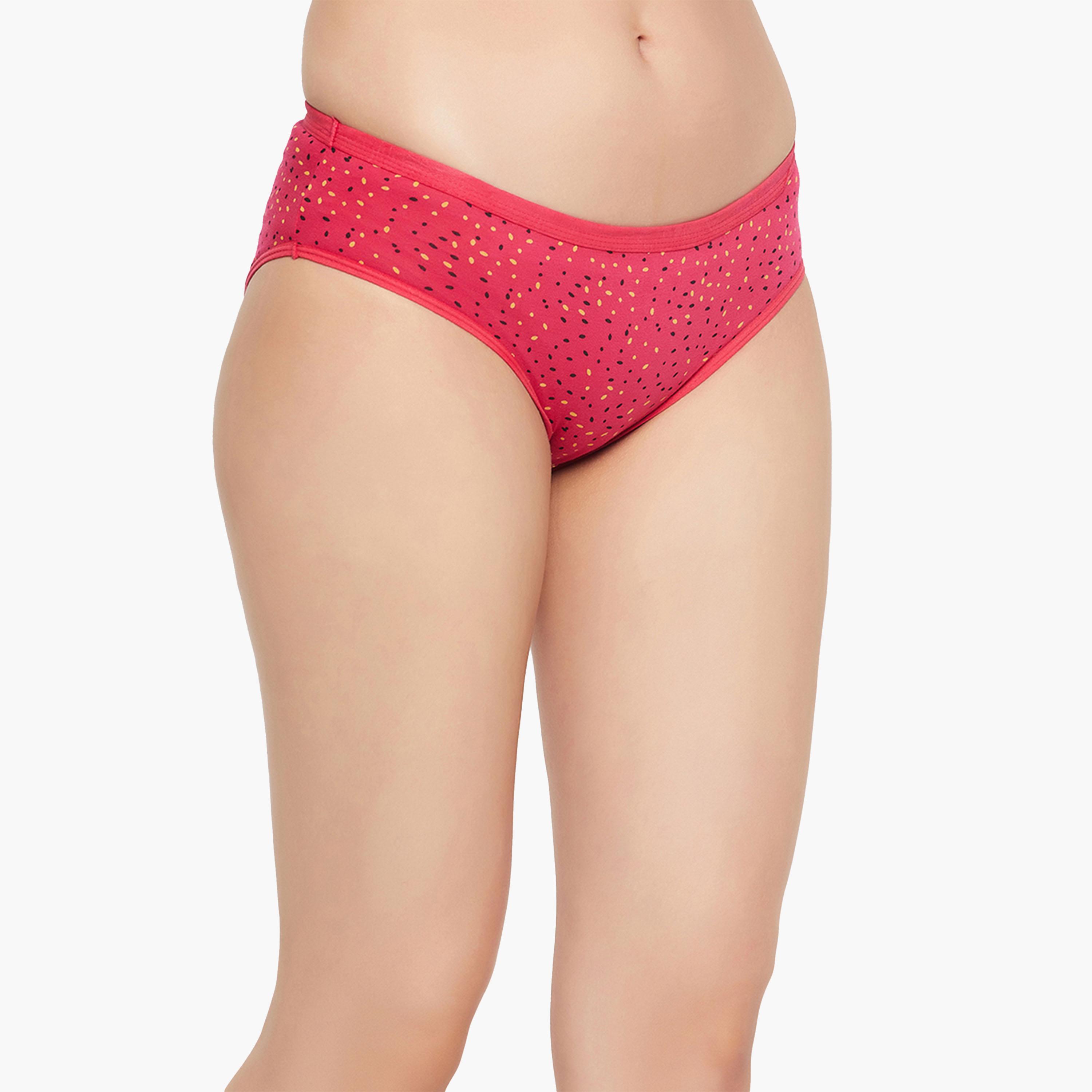كولفيا × ستايلي - طقم 3 قطع للنساء - سروال بيكيني مطبوع منخفض الخصر-women-clothing-lingerie-panties-image-16