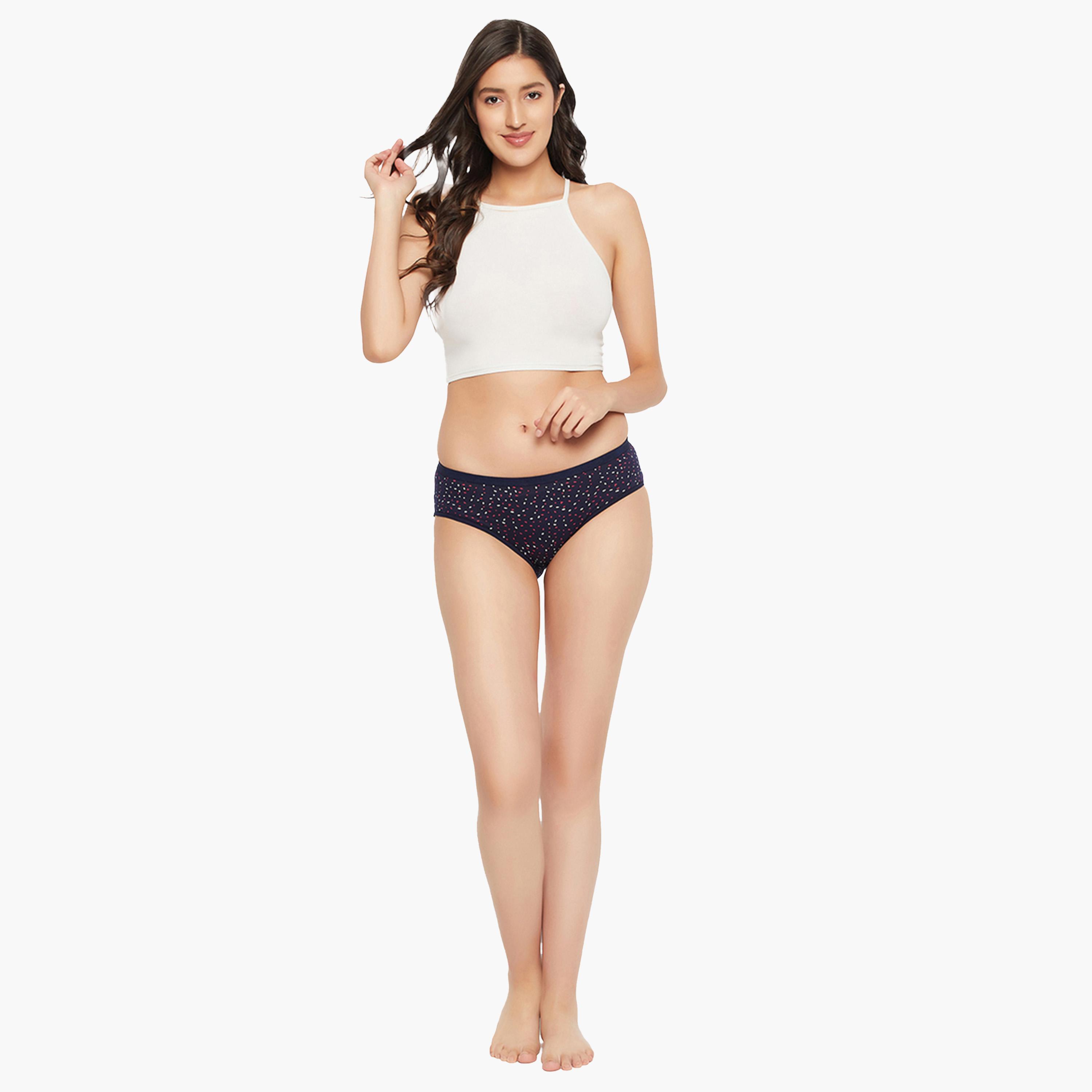 Clovia X Styli Women Pack of 3 Low Waist Printed Bikini Briefs-women-clothing-lingerie-panties-image-2