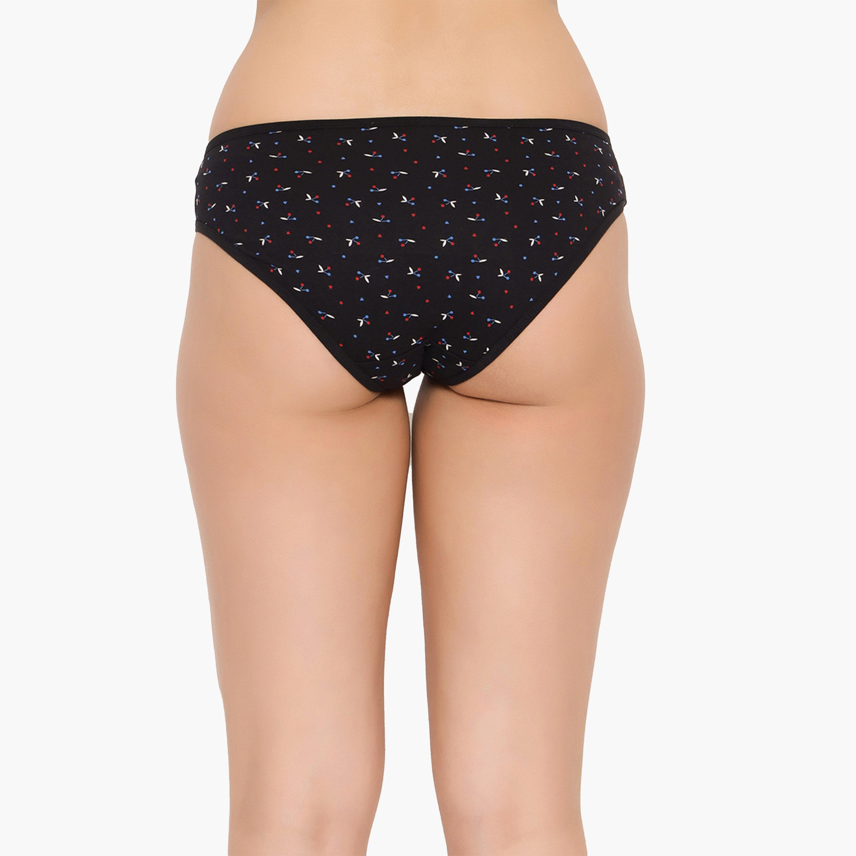 Clovia X Styli Women Multicolored Low Waist Printed Bikini Briefs-women-clothing-lingerie-panties-image-12