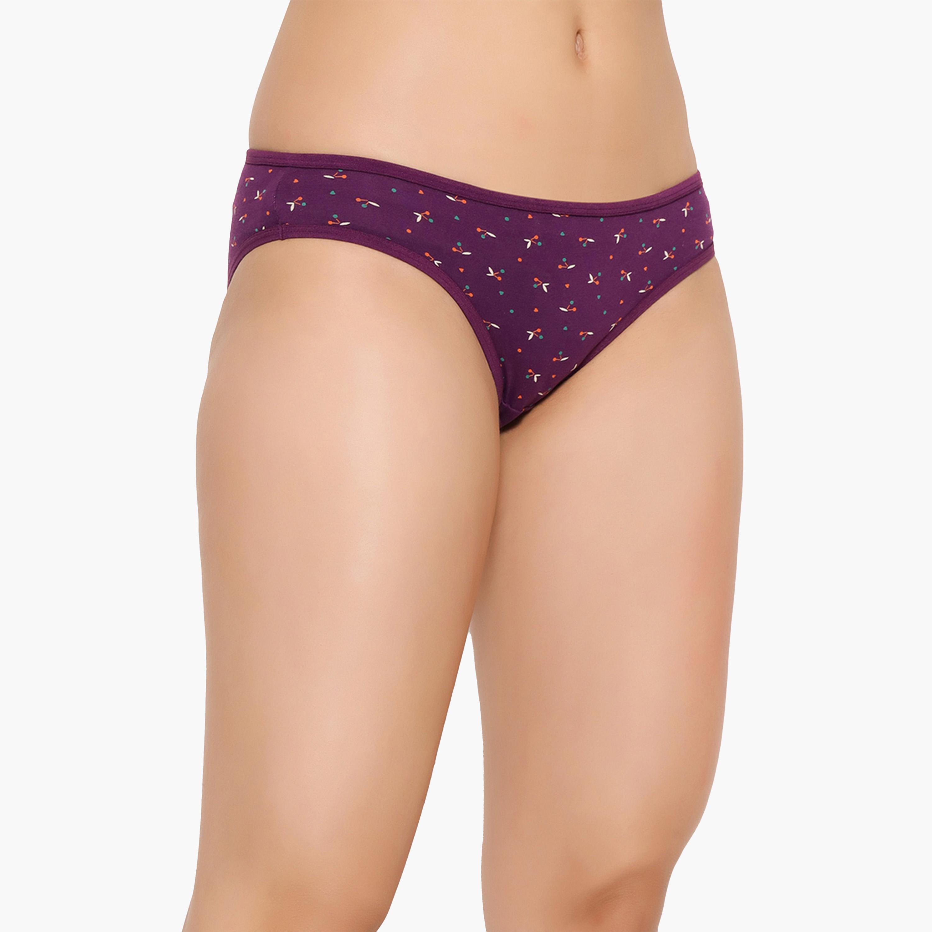 Clovia X Styli Women Multicolored Low Waist Printed Bikini Briefs-women-clothing-lingerie-panties-image-13