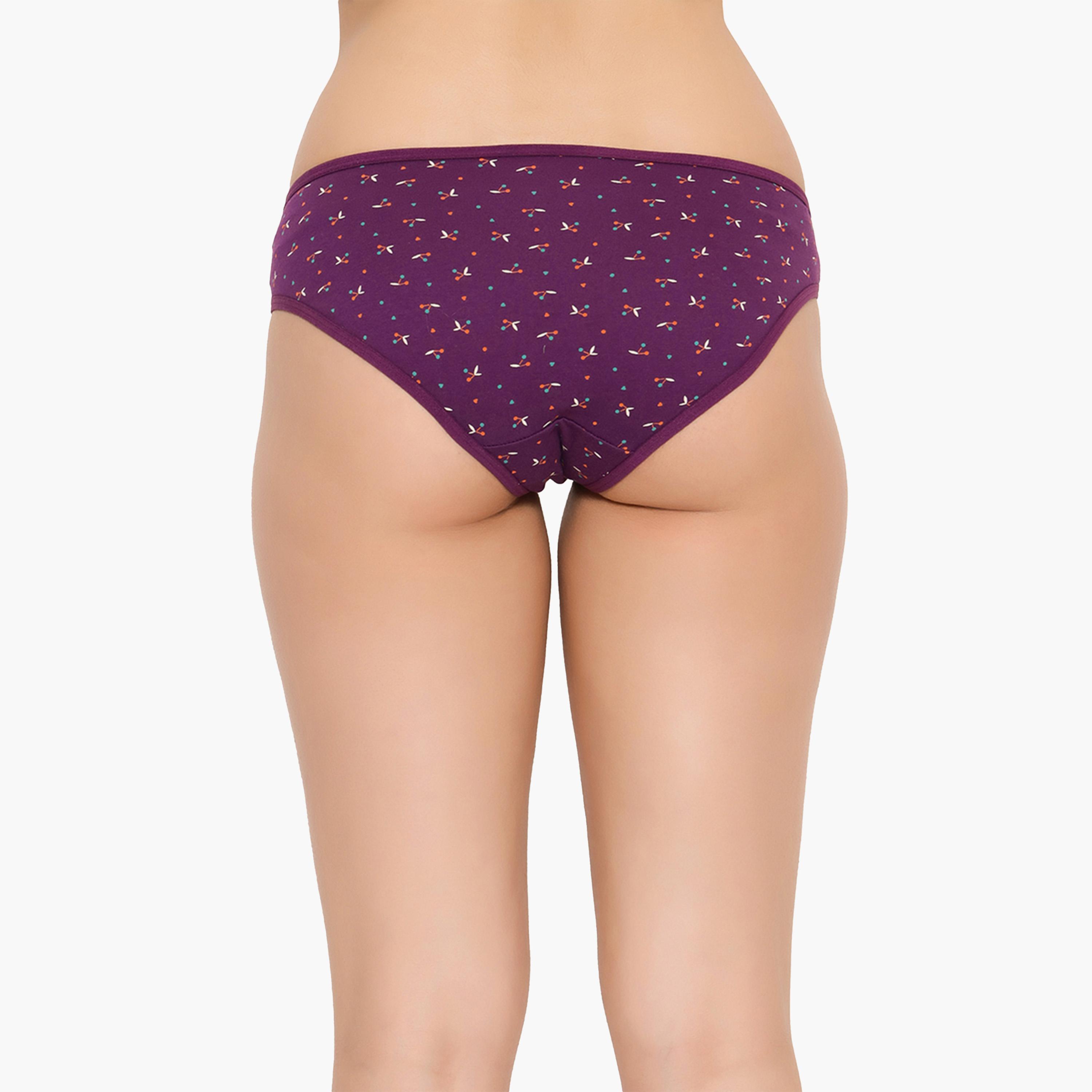 Clovia X Styli Women Multicolored Low Waist Printed Bikini Briefs-women-clothing-lingerie-panties-image-14