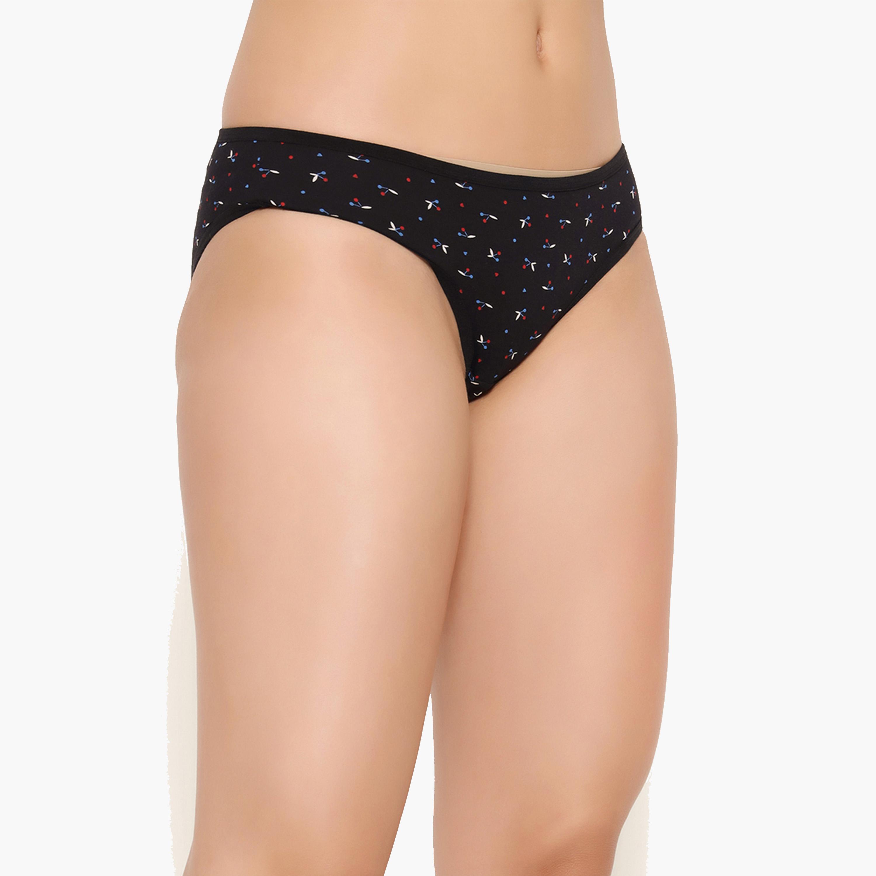 Clovia X Styli Women Multicolored Low Waist Printed Bikini Briefs-women-clothing-lingerie-panties-image-8