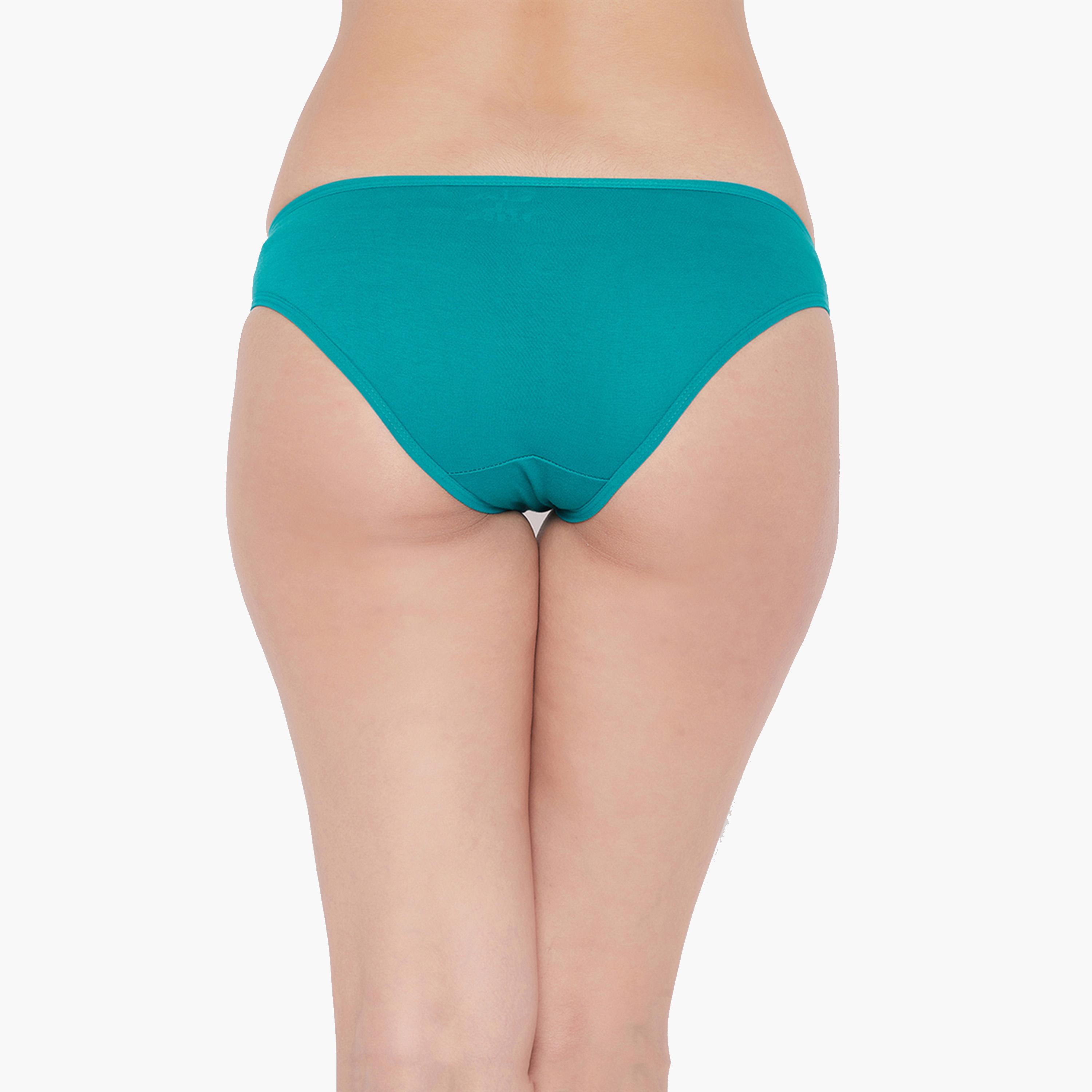 كولفيا × ستايلي - طقم 3 قطع للنساء - سروال بكيني سادة منخفض الخصر-women-clothing-lingerie-panties-image-12