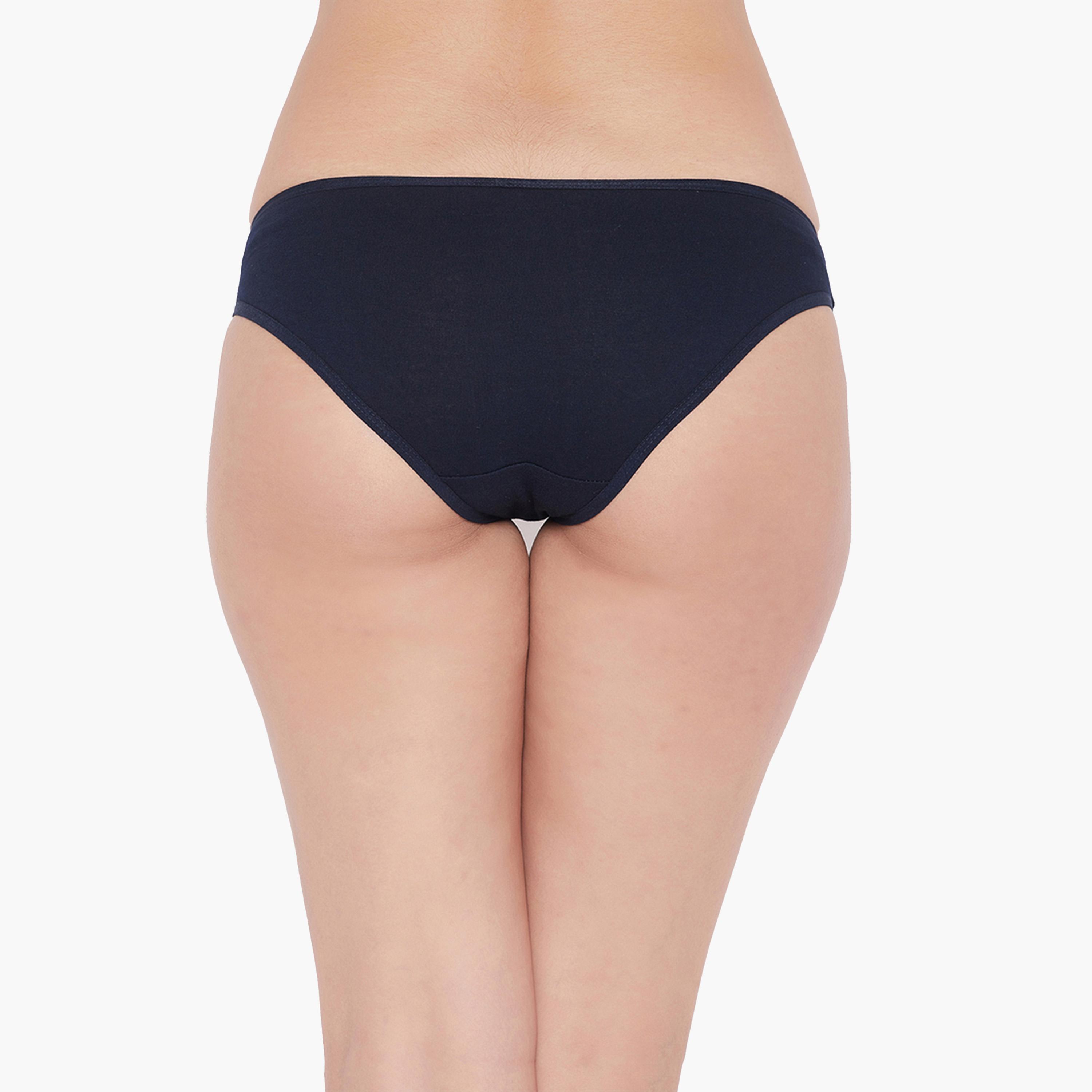 كولفيا × ستايلي - طقم 3 قطع للنساء - سروال بكيني سادة منخفض الخصر-women-clothing-lingerie-panties-image-14