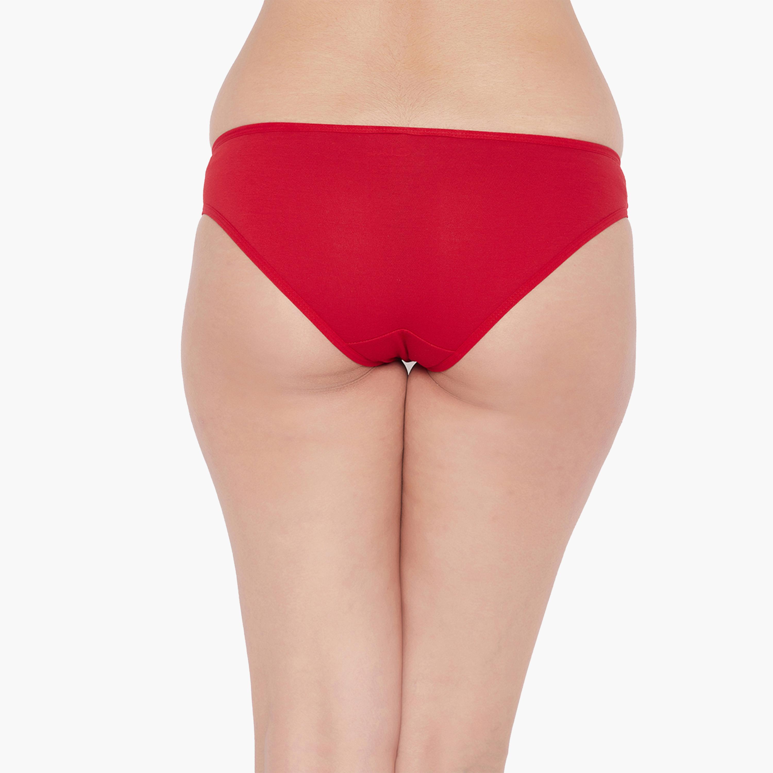 Clovia X Styli Women Plain Pack of 3 Low Waist Bikini Briefs-women-clothing-lingerie-panties-image-4