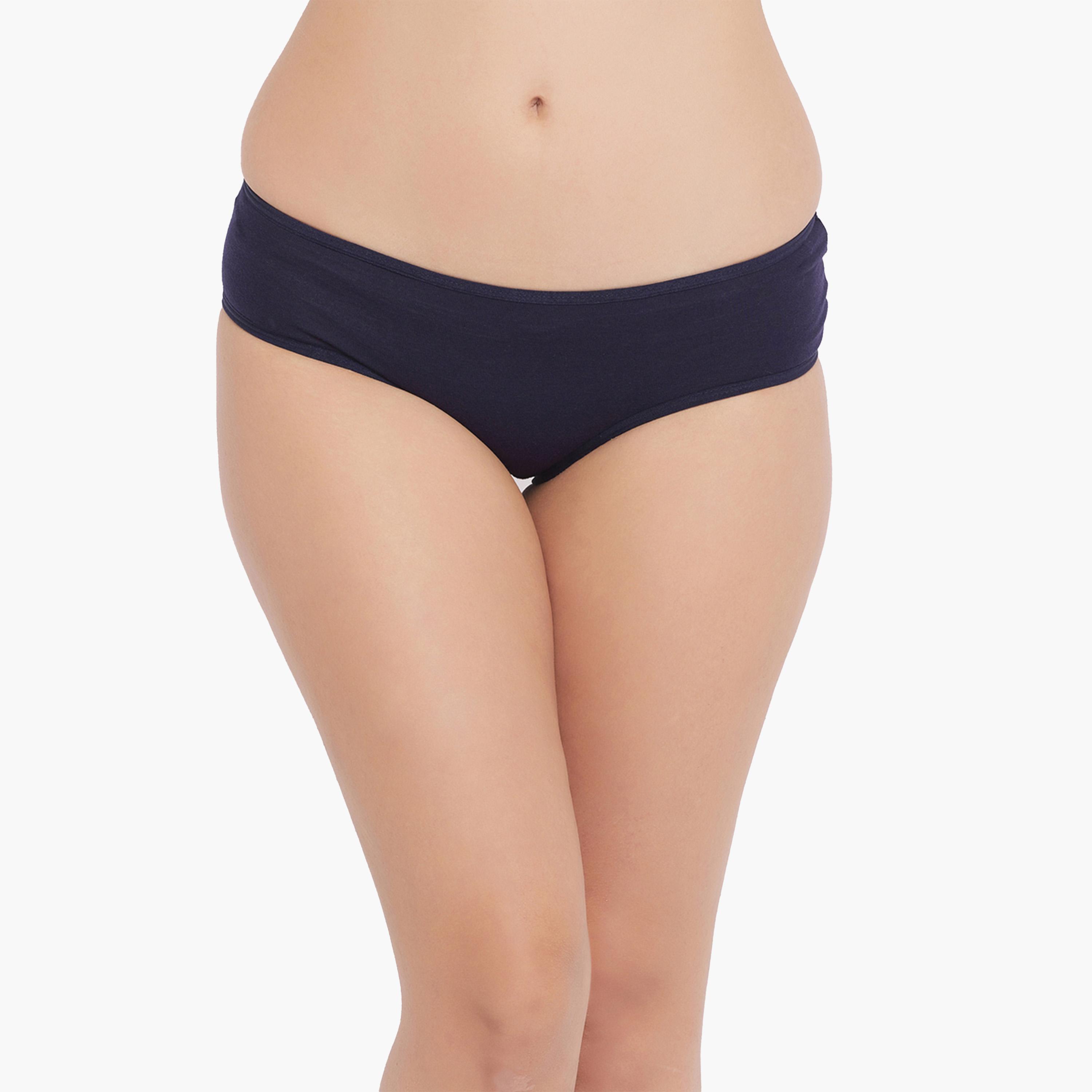 Clovia X Styli Women Plain Pack of 3 Mid Waist Bikini Briefs-women-clothing-lingerie-panties-image-10
