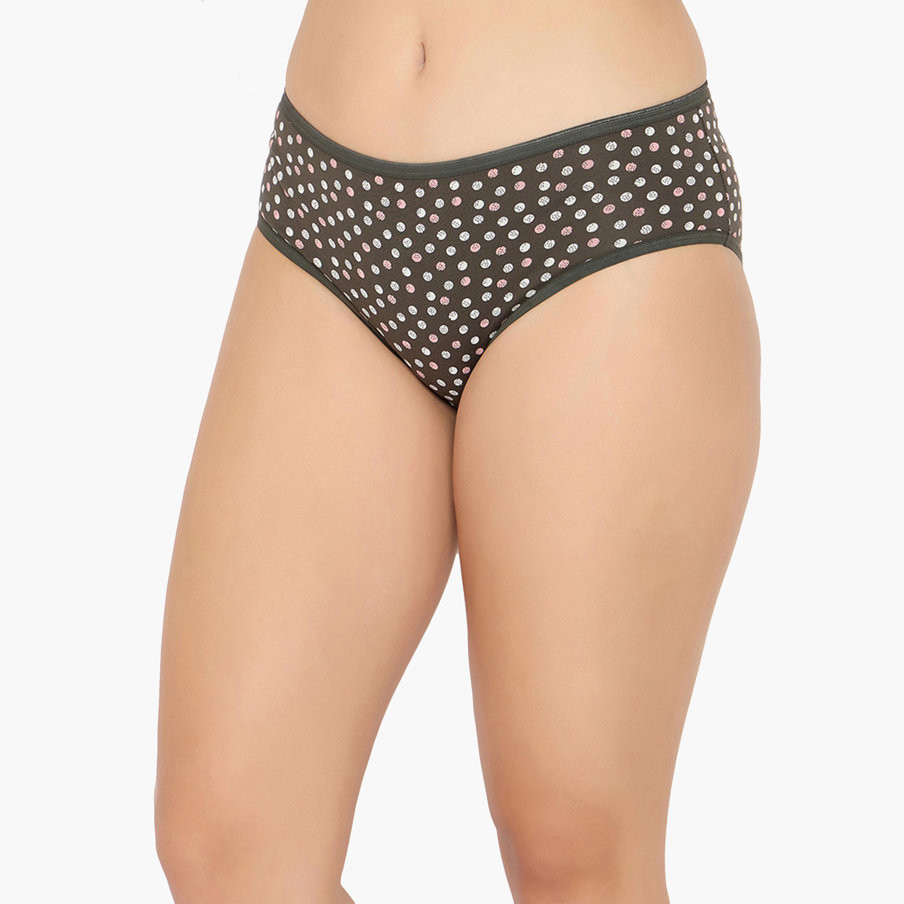 كولفيا × ستايلي - طقم 3 قطع للنساء - سروال بيكيني مورد متوسط الخصر-women-clothing-lingerie-panties-image-7