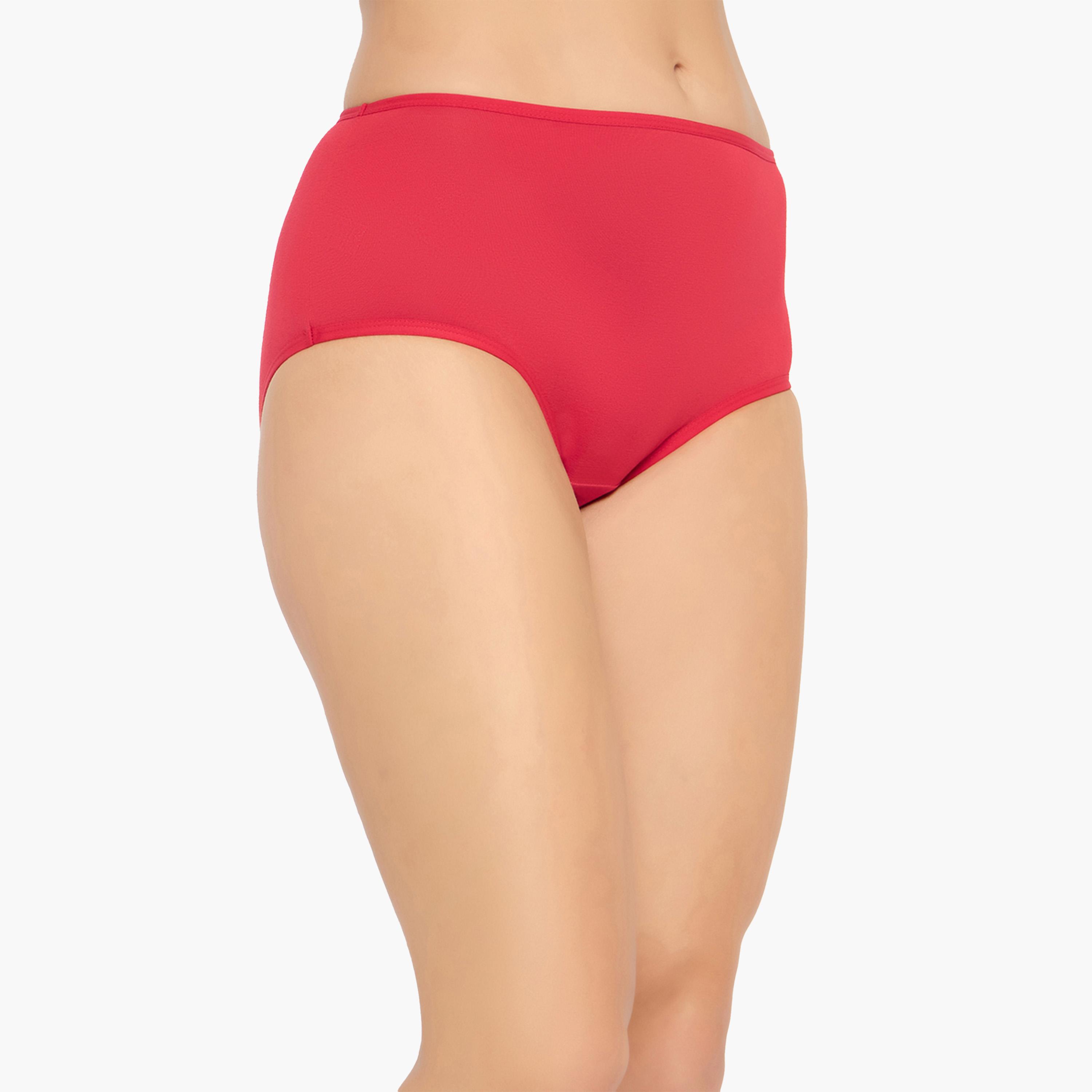 Clovia X Styli Women Pack of 3 Plain High Waist Hipster Briefs-women-clothing-lingerie-panties-image-3