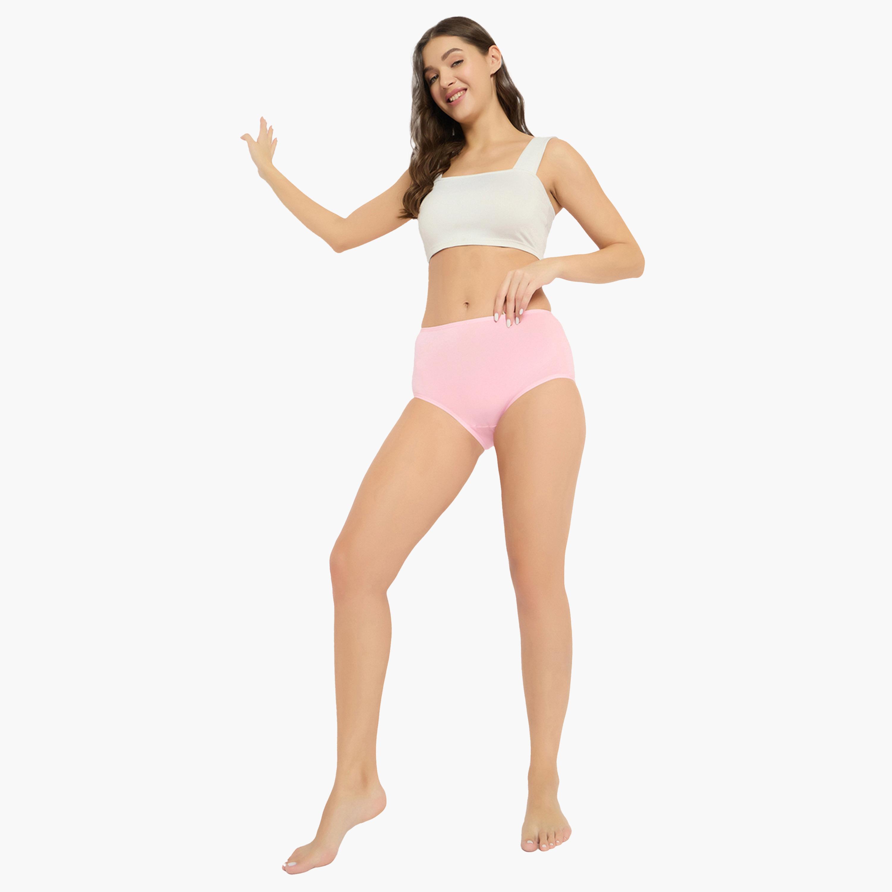Clovia X Styli Women Pack of 3 Plain High Waist Hipster Briefs-women-clothing-lingerie-panties-image-7