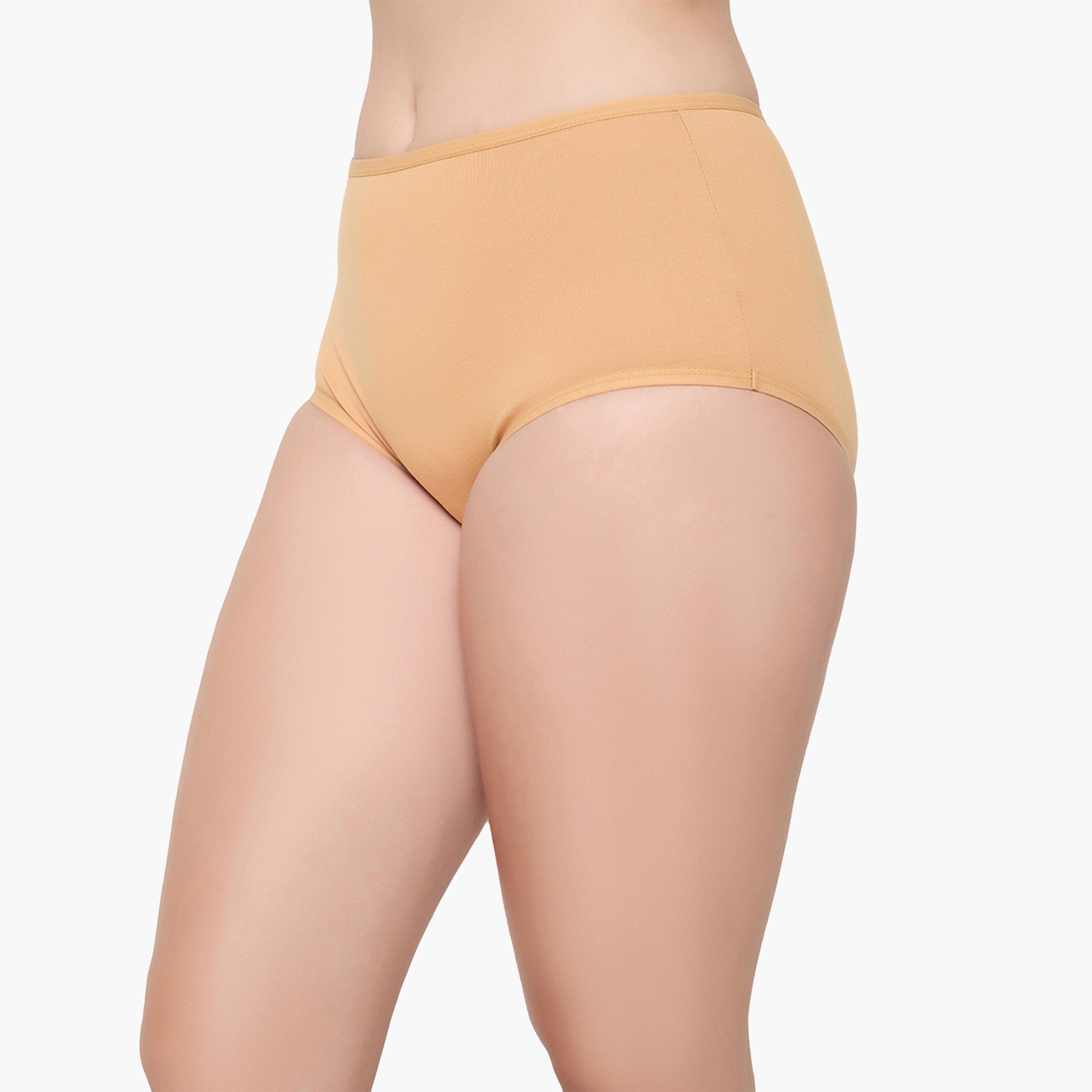 Clovia X Styli Women Pack of 3 Plain High Waist Hipster Briefs-women-clothing-lingerie-panties-image-15