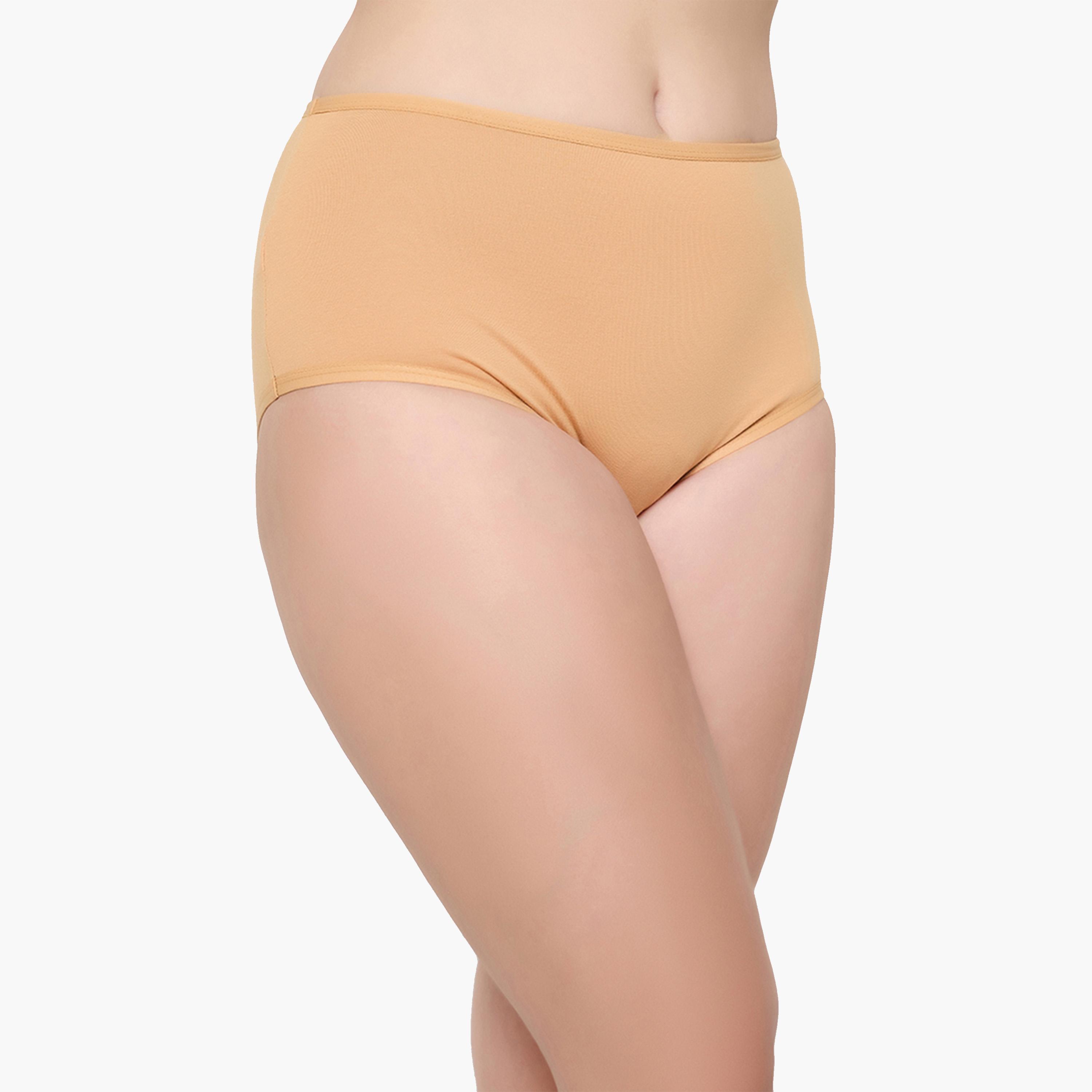 Clovia X Styli Women Pack of 3 Plain High Waist Hipster Briefs-women-clothing-lingerie-panties-image-16
